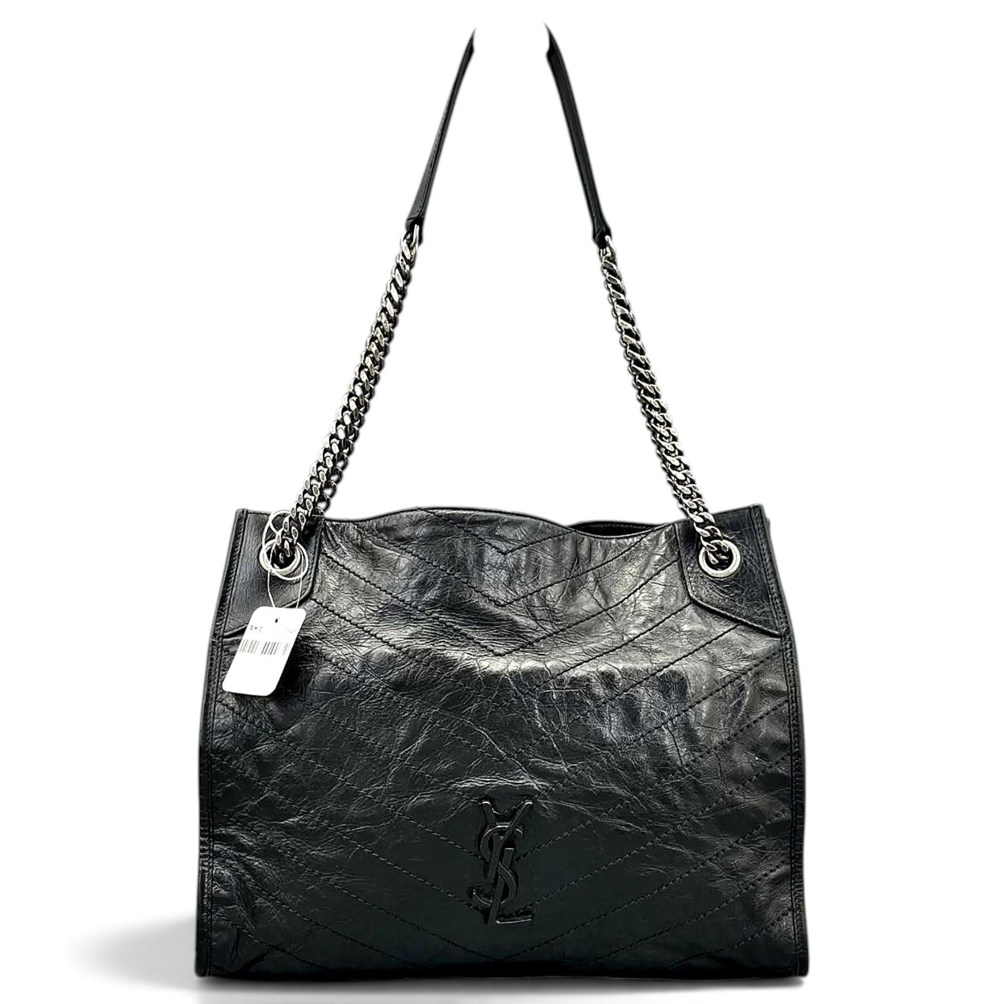 Leather tote
