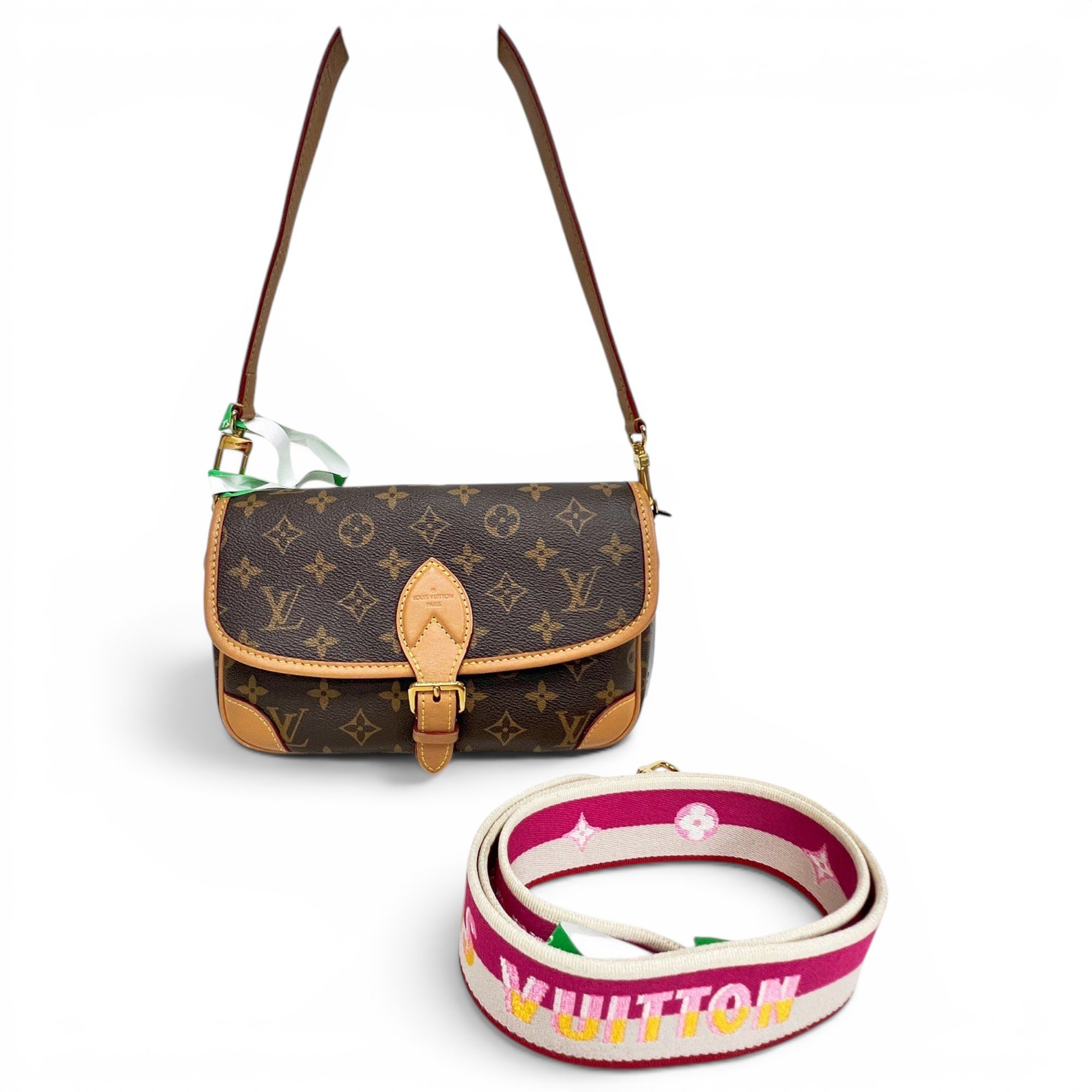 Diane leather crossbody bag
