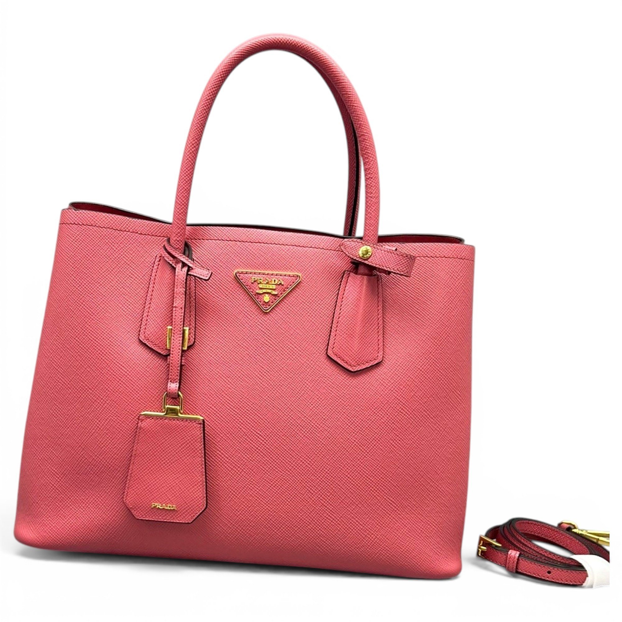 Prada Double leather handbag