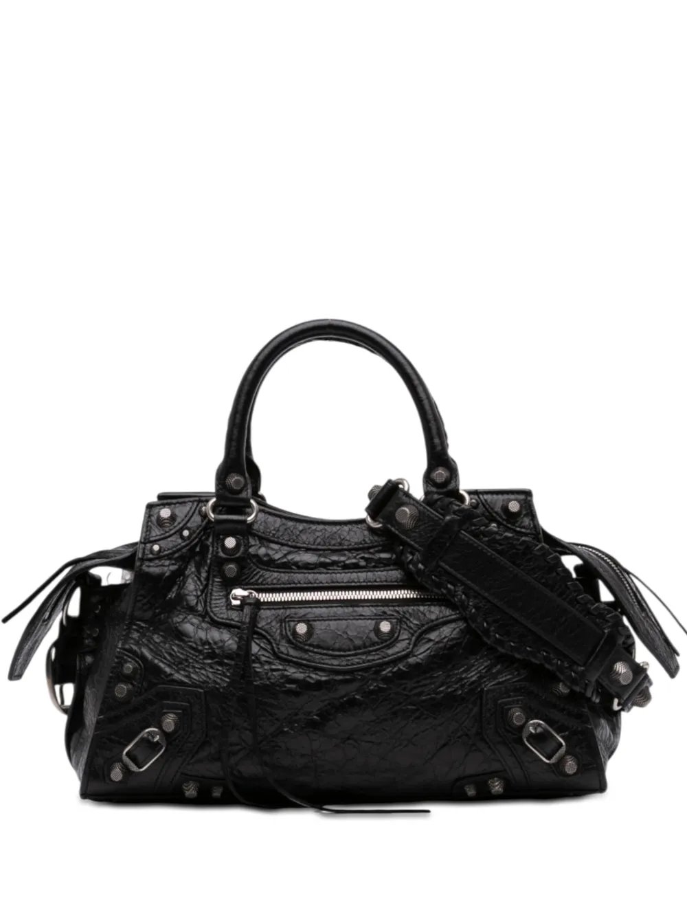 2010 Lambskin Motocross Neo Cagole City satchel