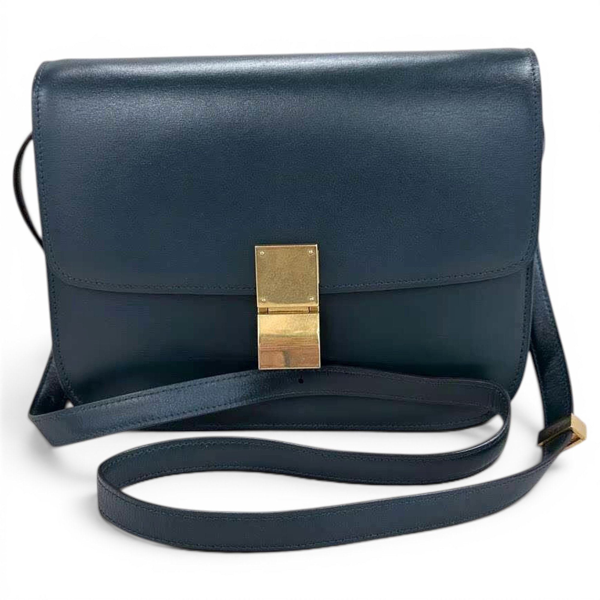 Classic leather handbag