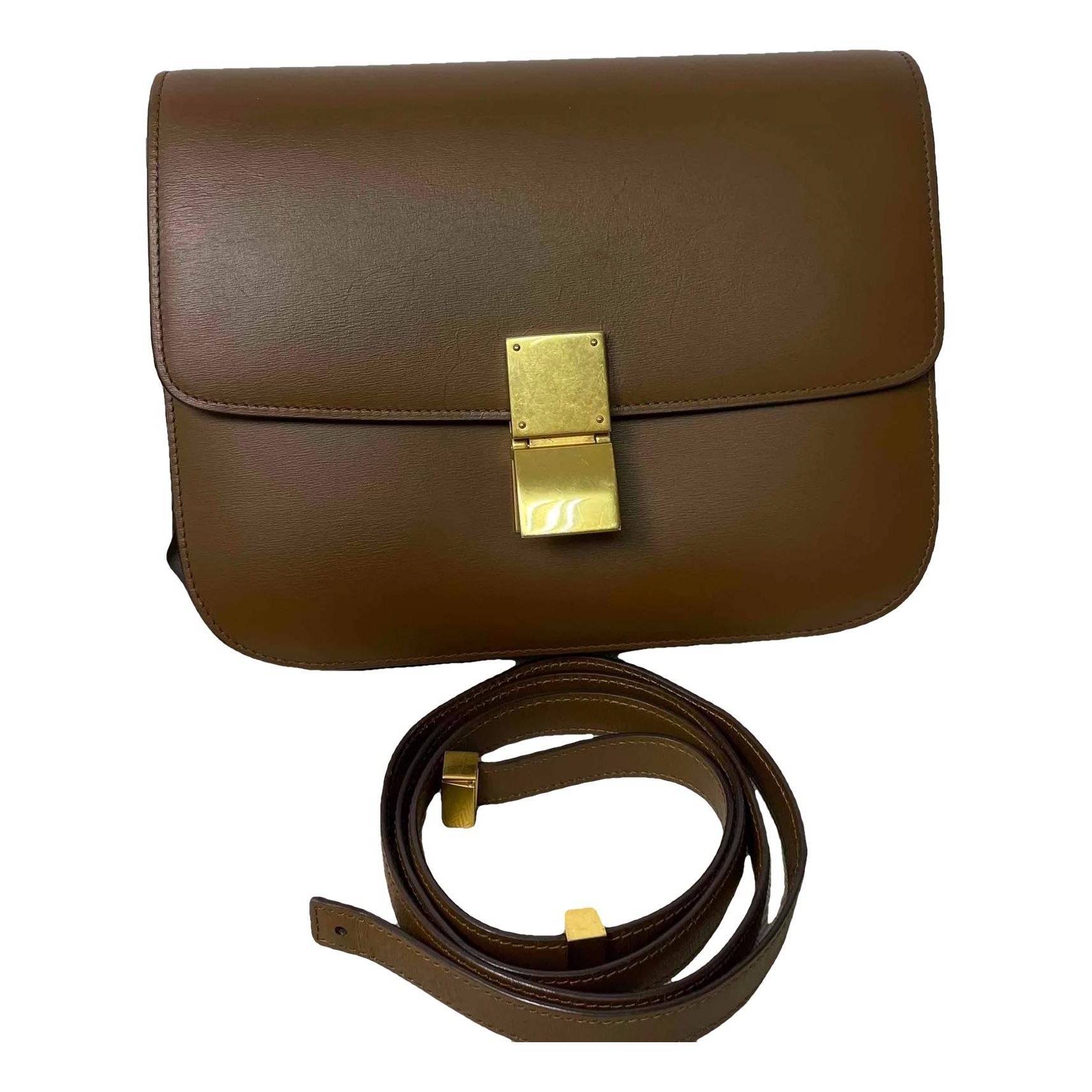 Classic leather handbag