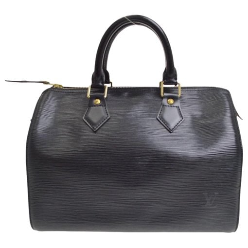 Speedy leather handbag