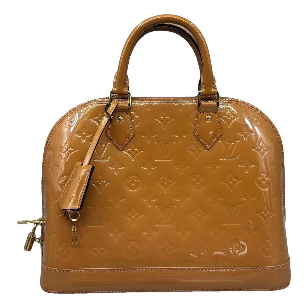 Alma patent leather handbag