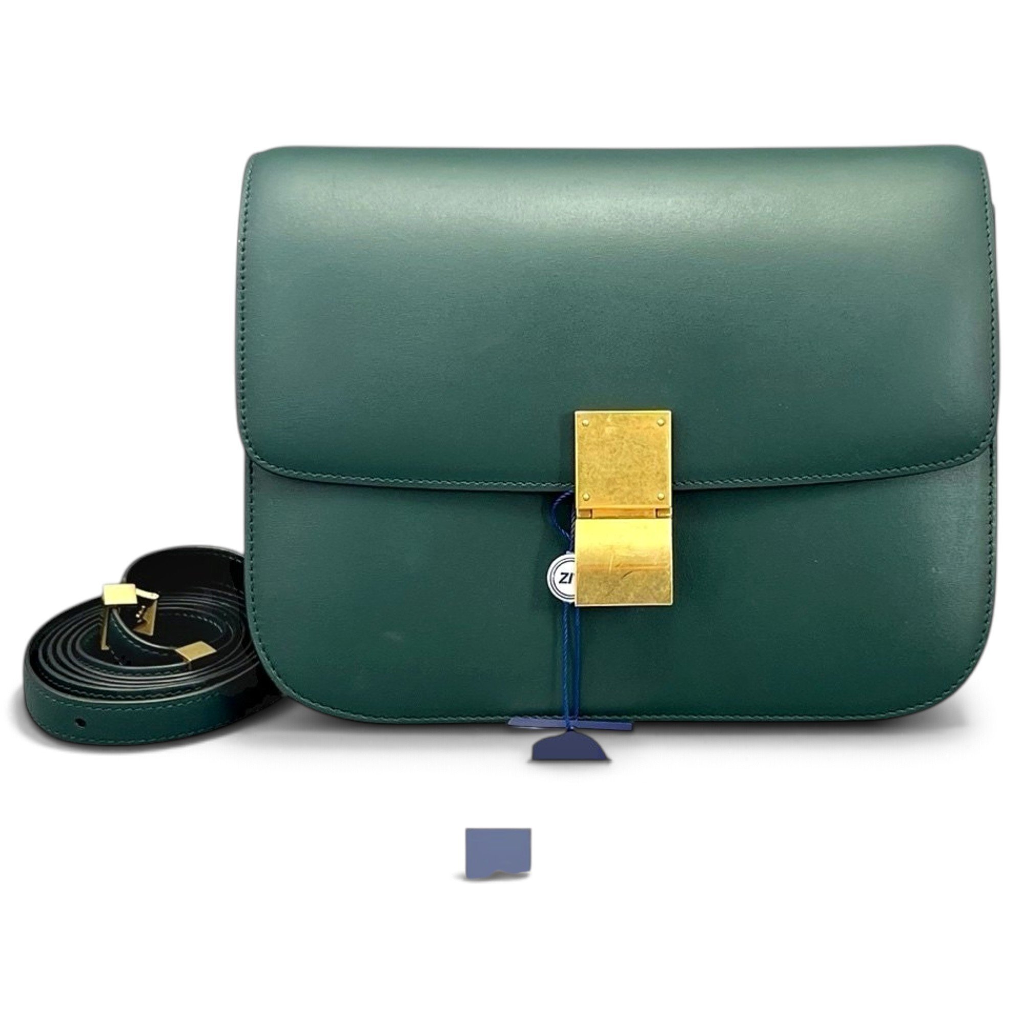 Classic leather handbag