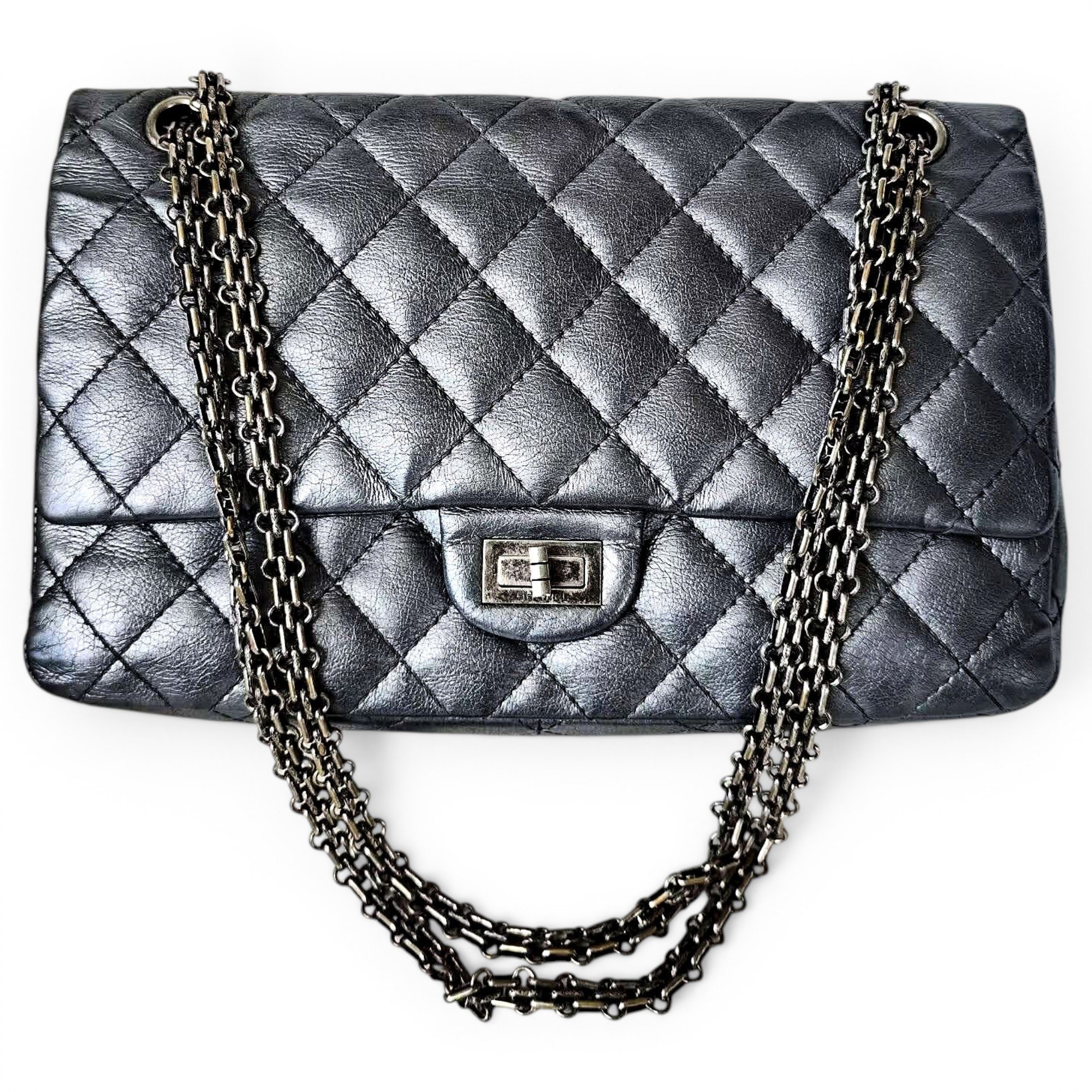 2.55 leather handbag