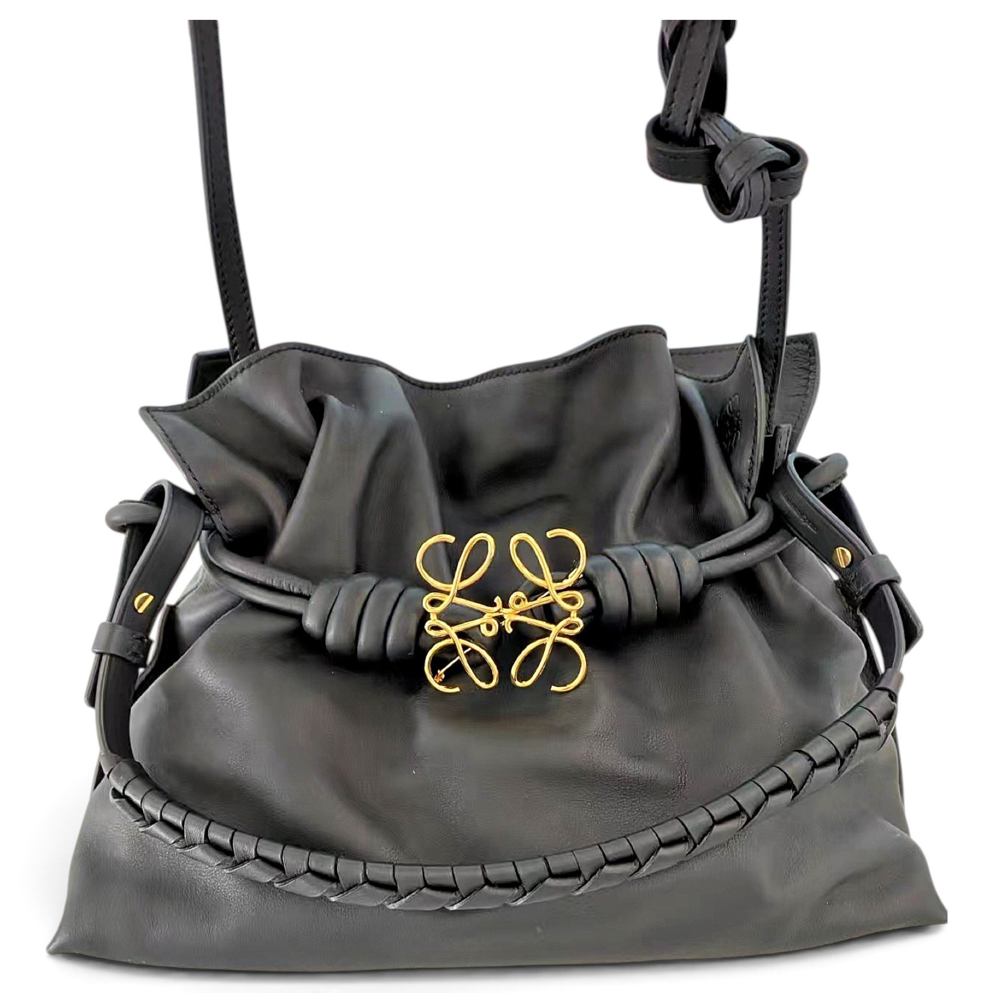 Flamenco leather handbag