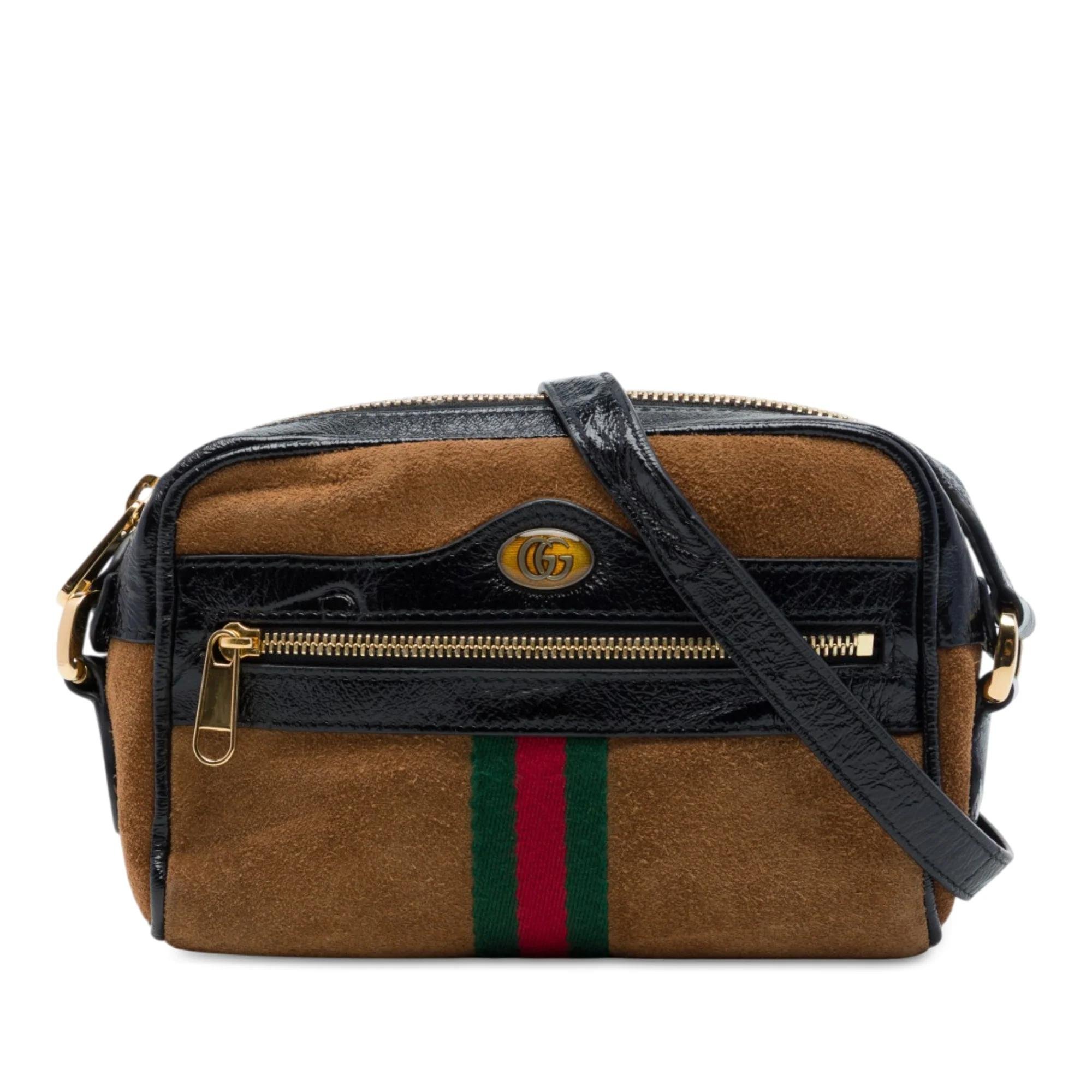 Ophidia leather handbag