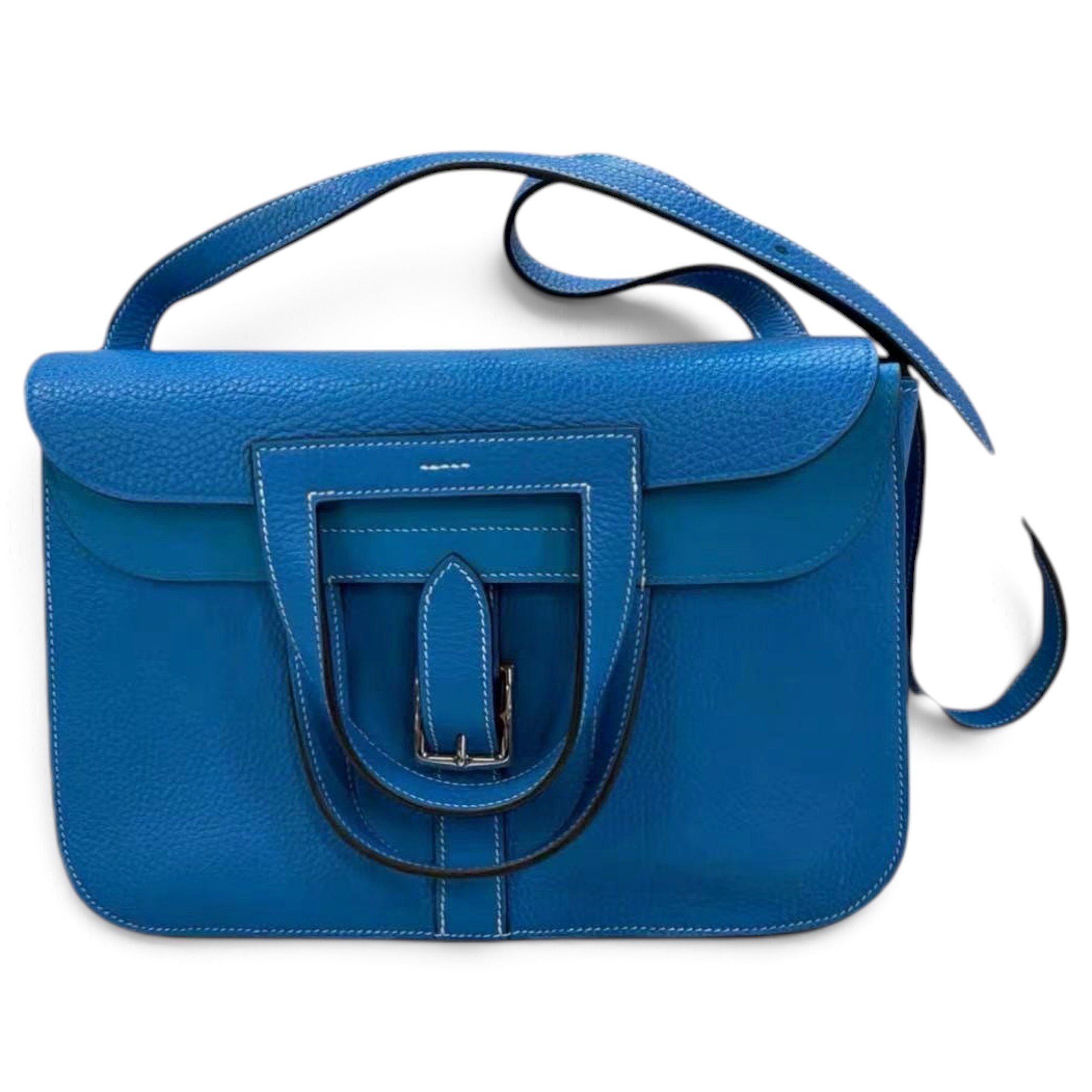 Halzan leather handbag