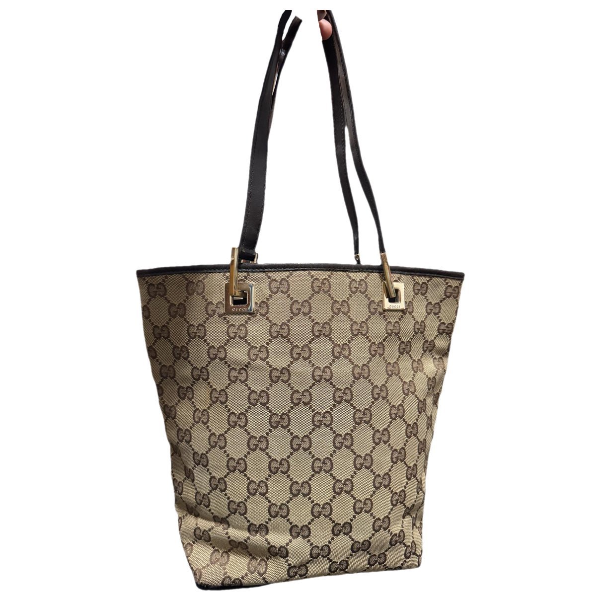 Leather tote