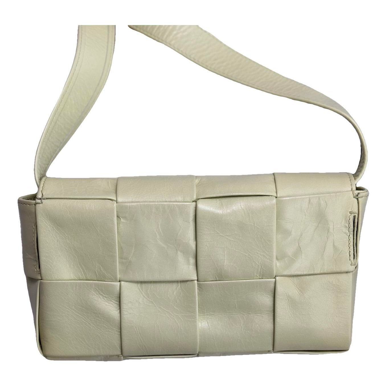 Cassette leather handbag