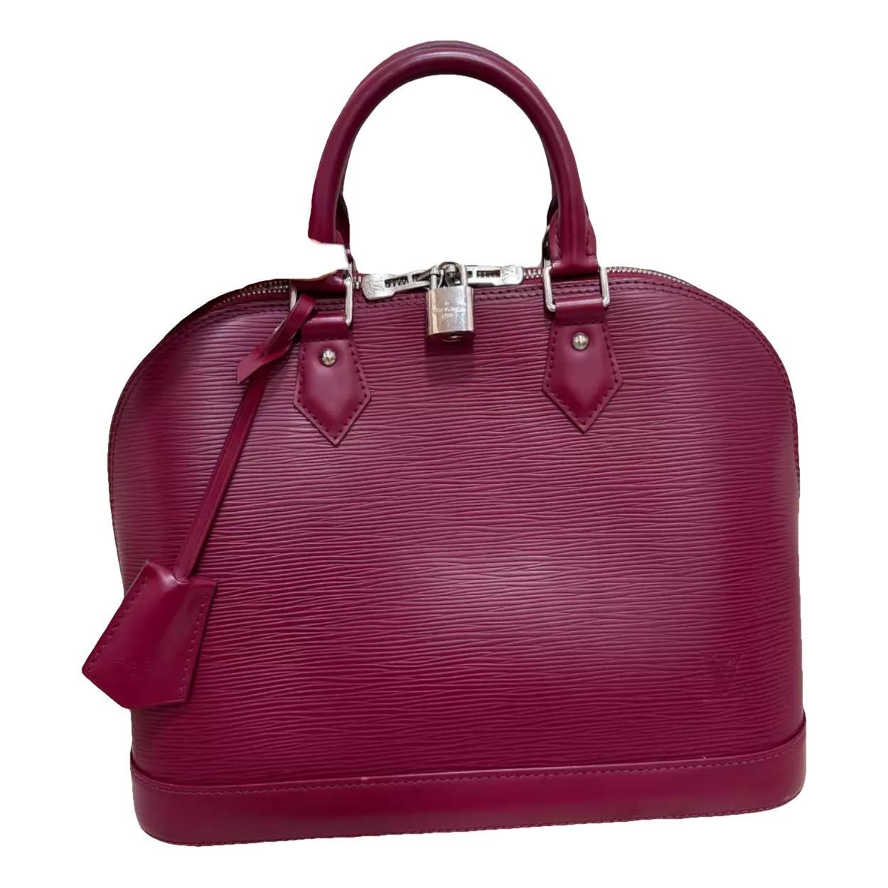 Louis Vuitton Alma leather handbag