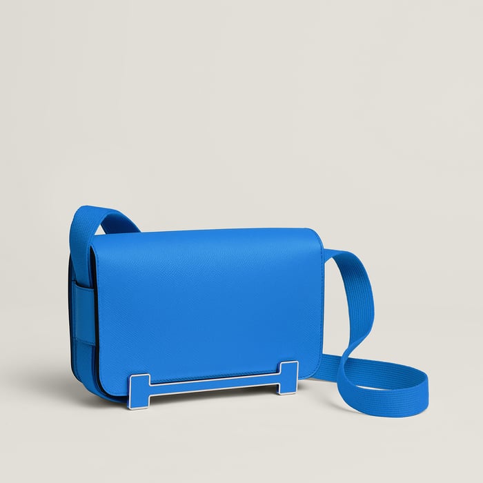 Bleu Hydra Hermès Geta Slim Bag