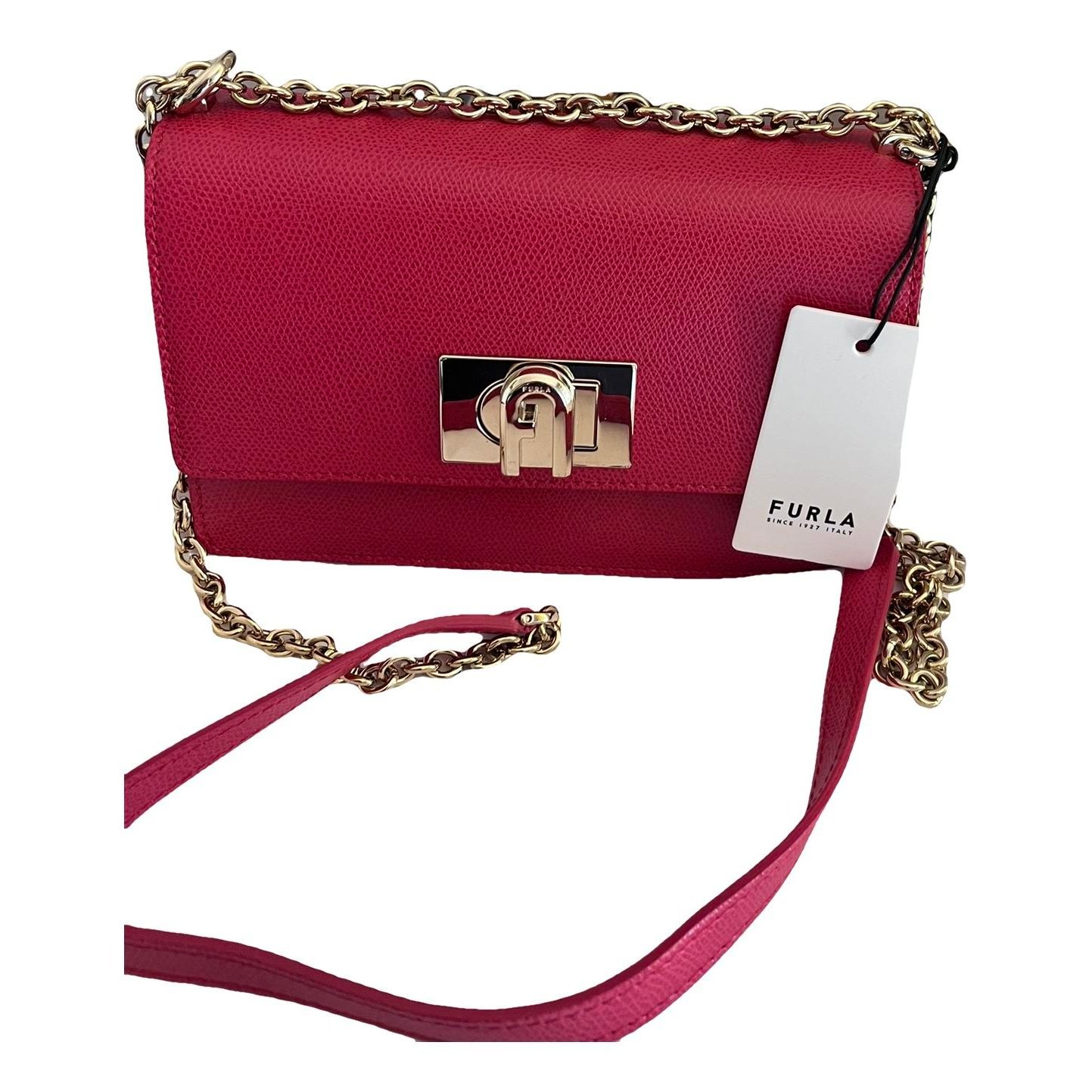 Leather crossbody bag