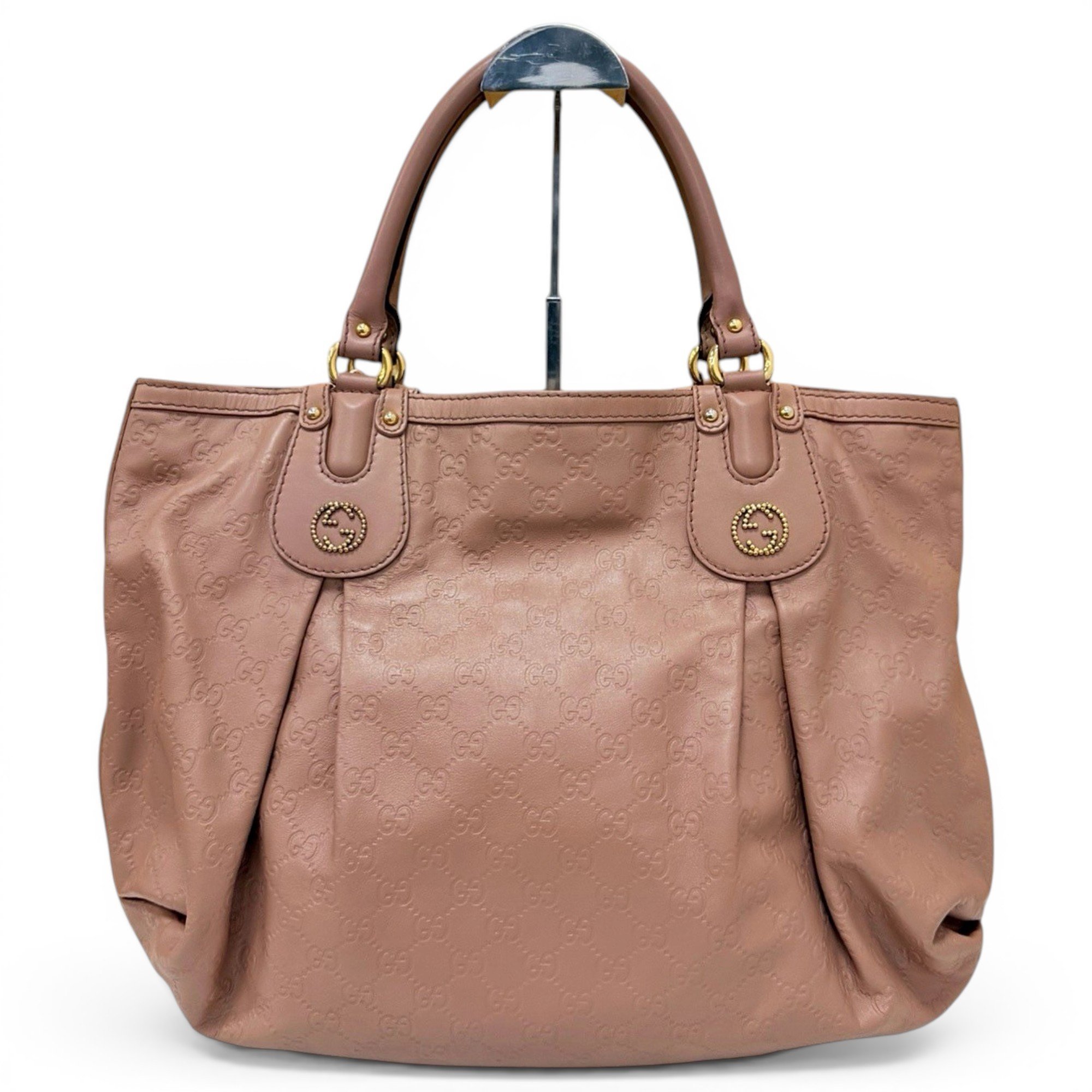 Leather tote