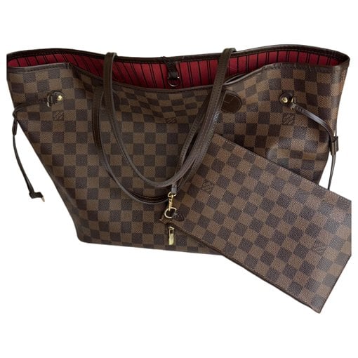 Neverfull leather tote