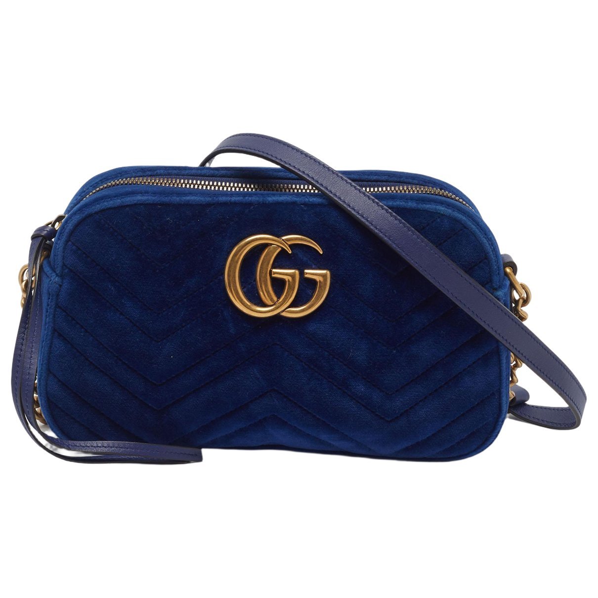 GG Marmont velvet handbag