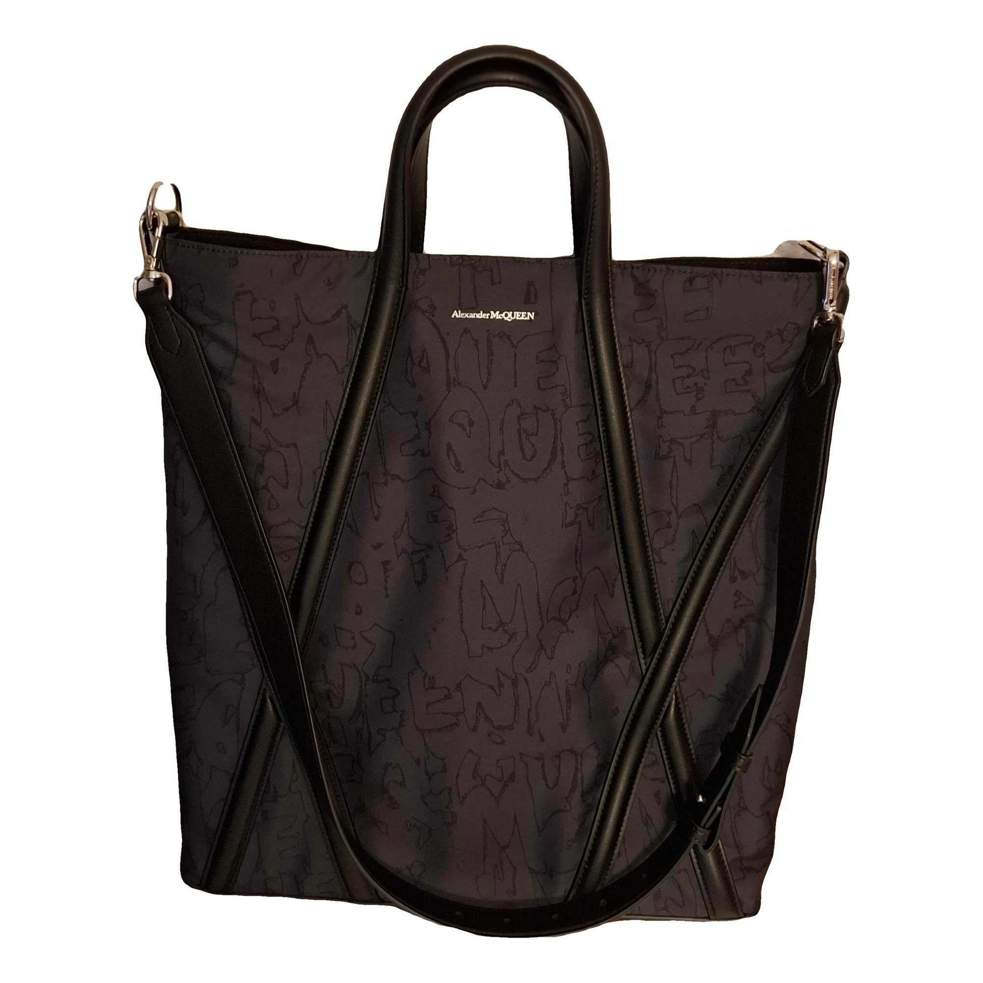 Leather tote