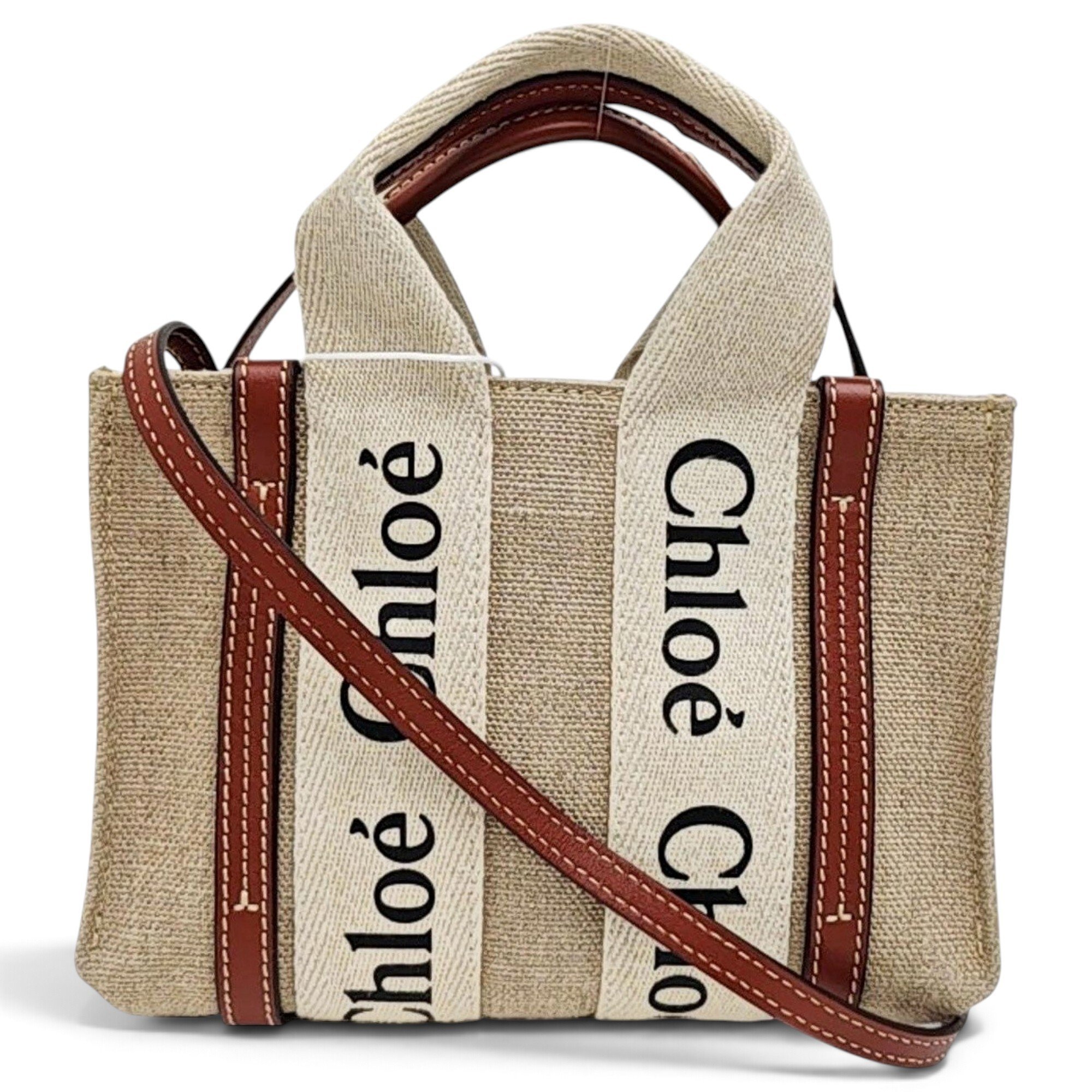 Woody cloth handbag
