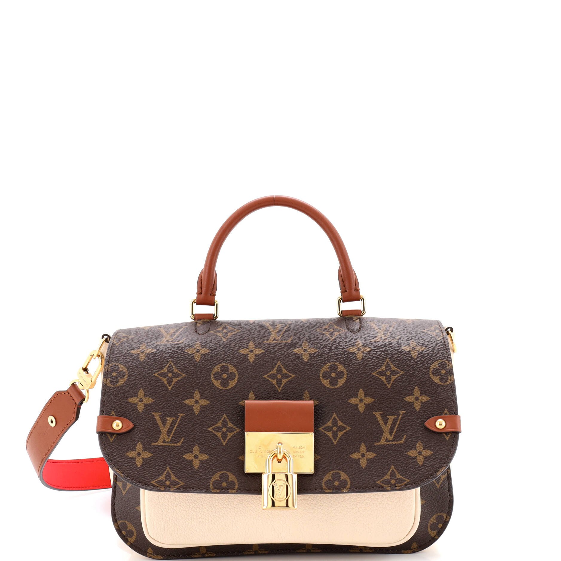 Vaugirard Handbag Monogram Canvas with Leather
