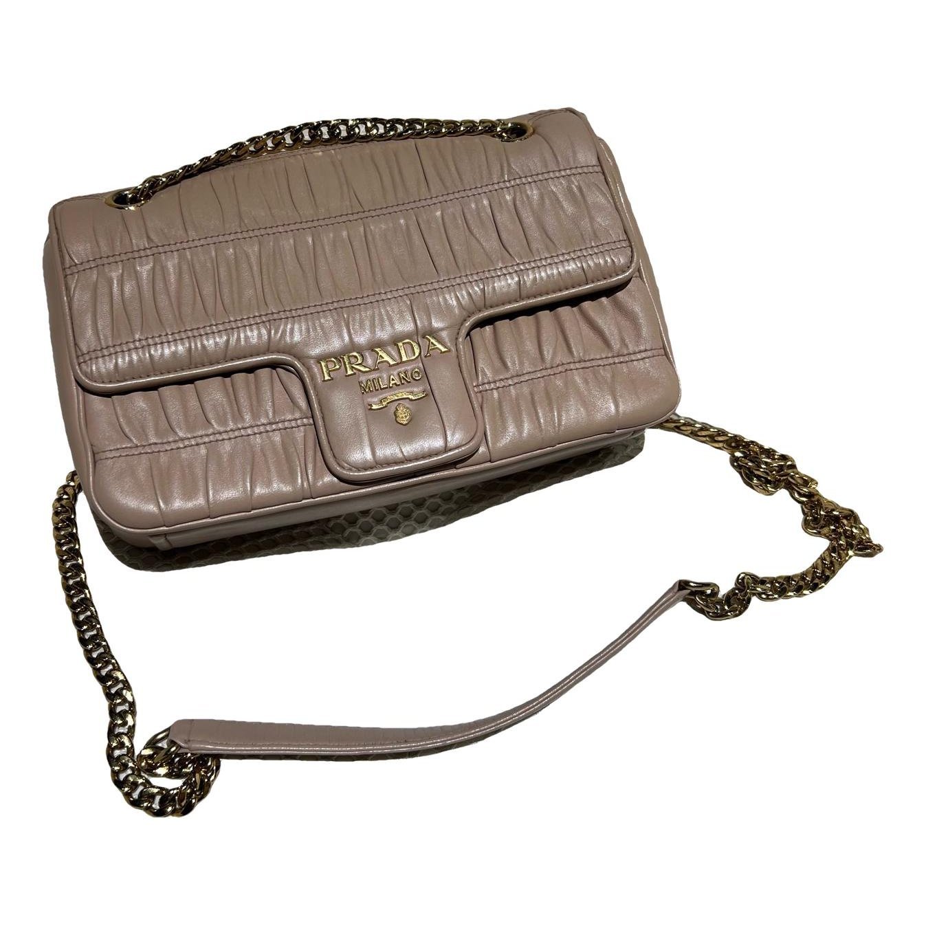 Diagramme leather crossbody bag