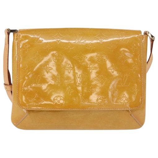 Thompson patent leather handbag