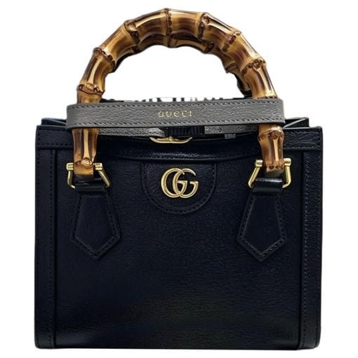 Diana Bamboo leather tote
