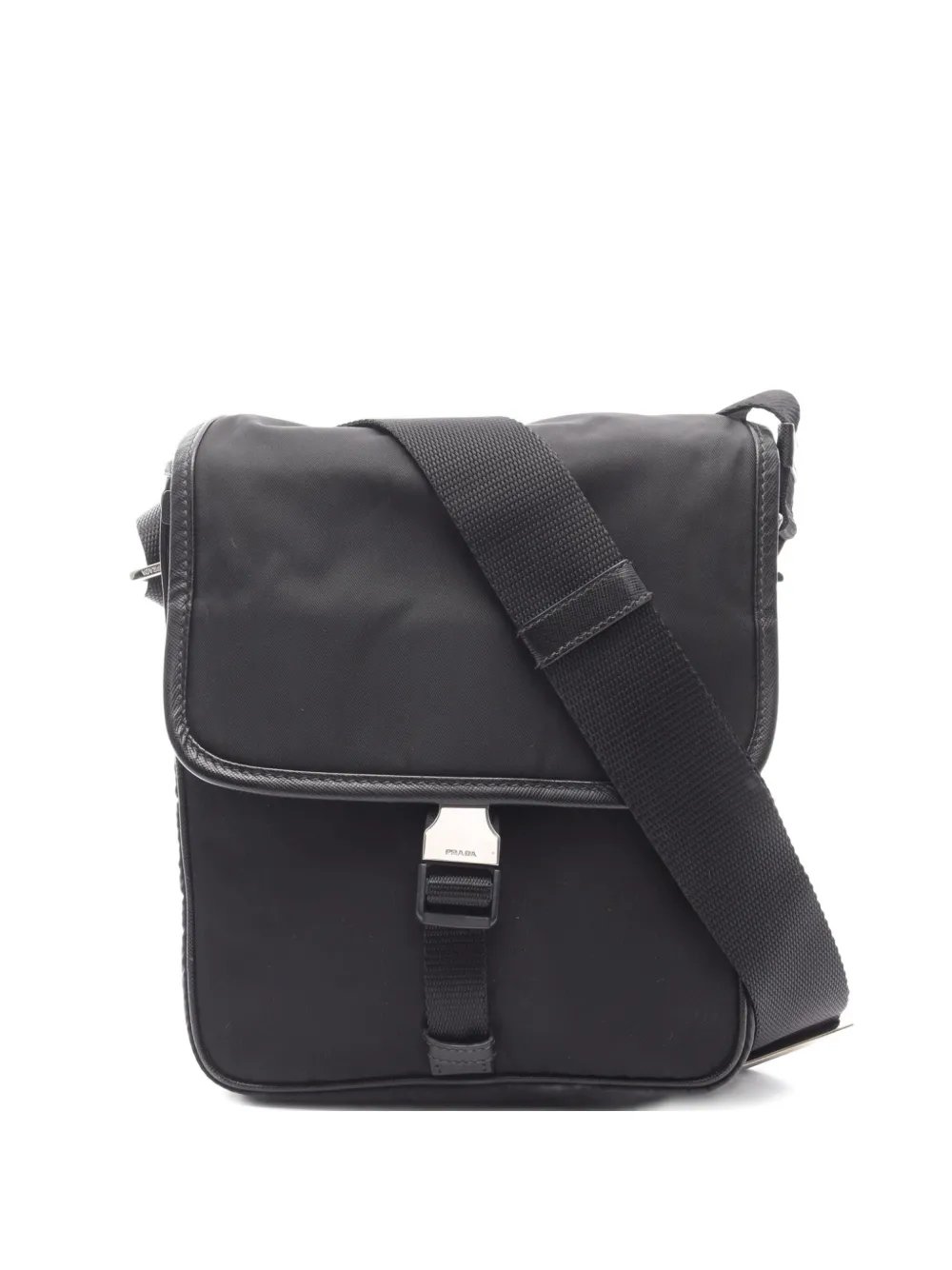 00s small logo-plaque messenger bag