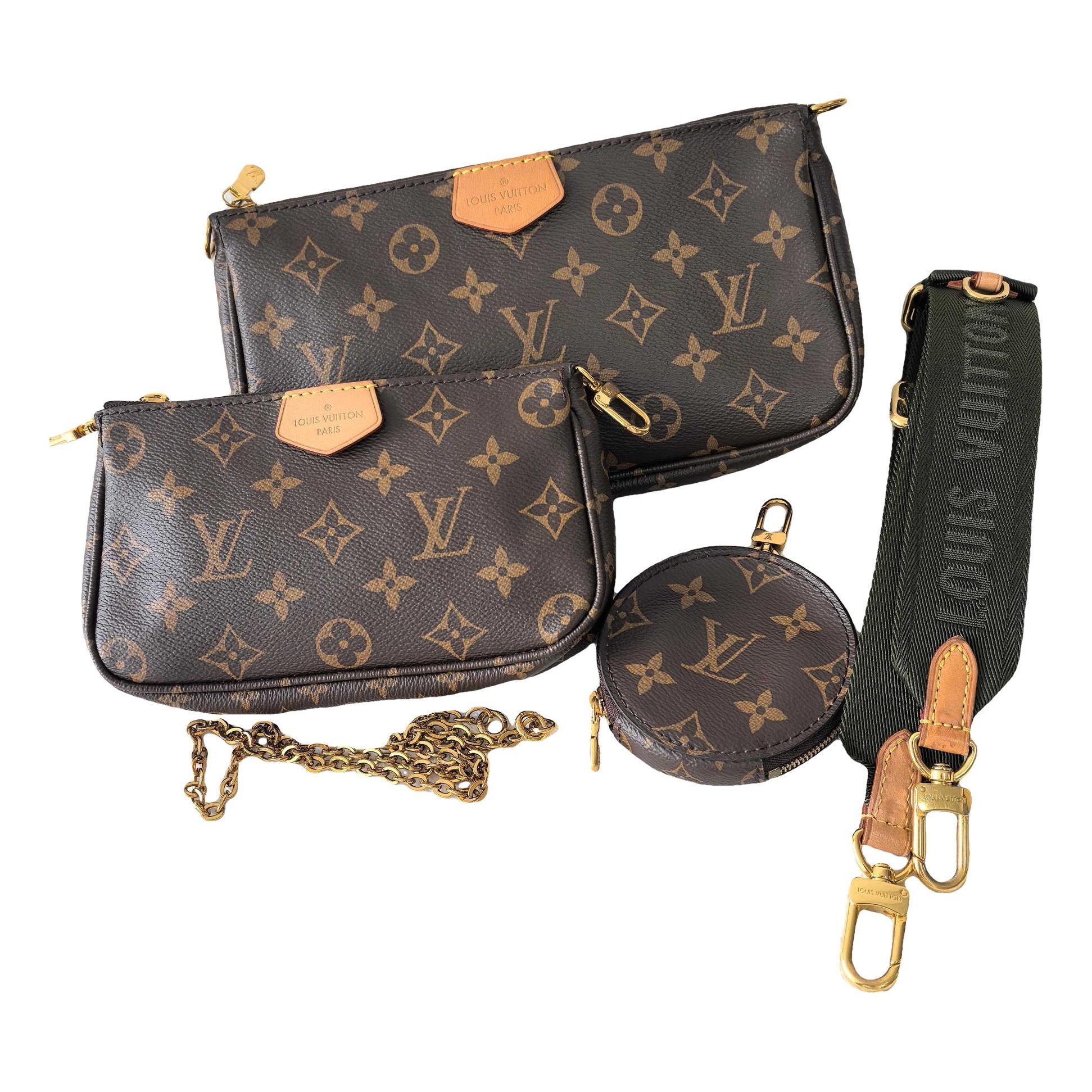 Multi Pochette Accessoires leather handbag