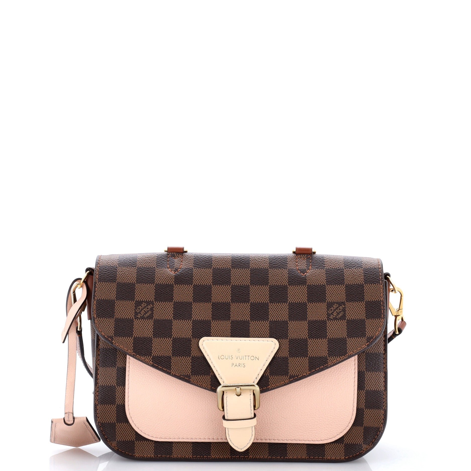 Beaumarchais Handbag Damier with Leather