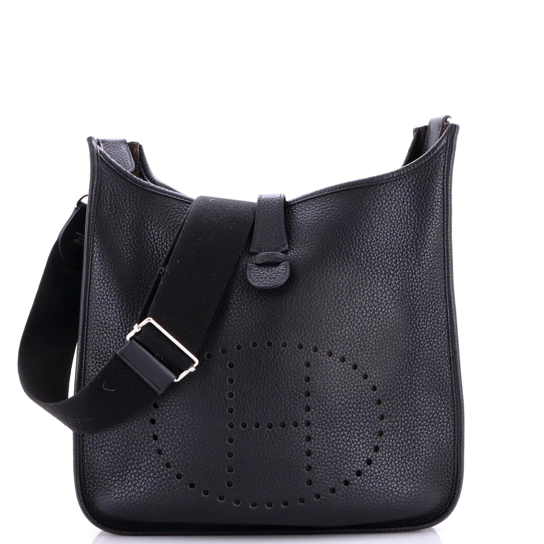 Evelyne leather crossbody bag