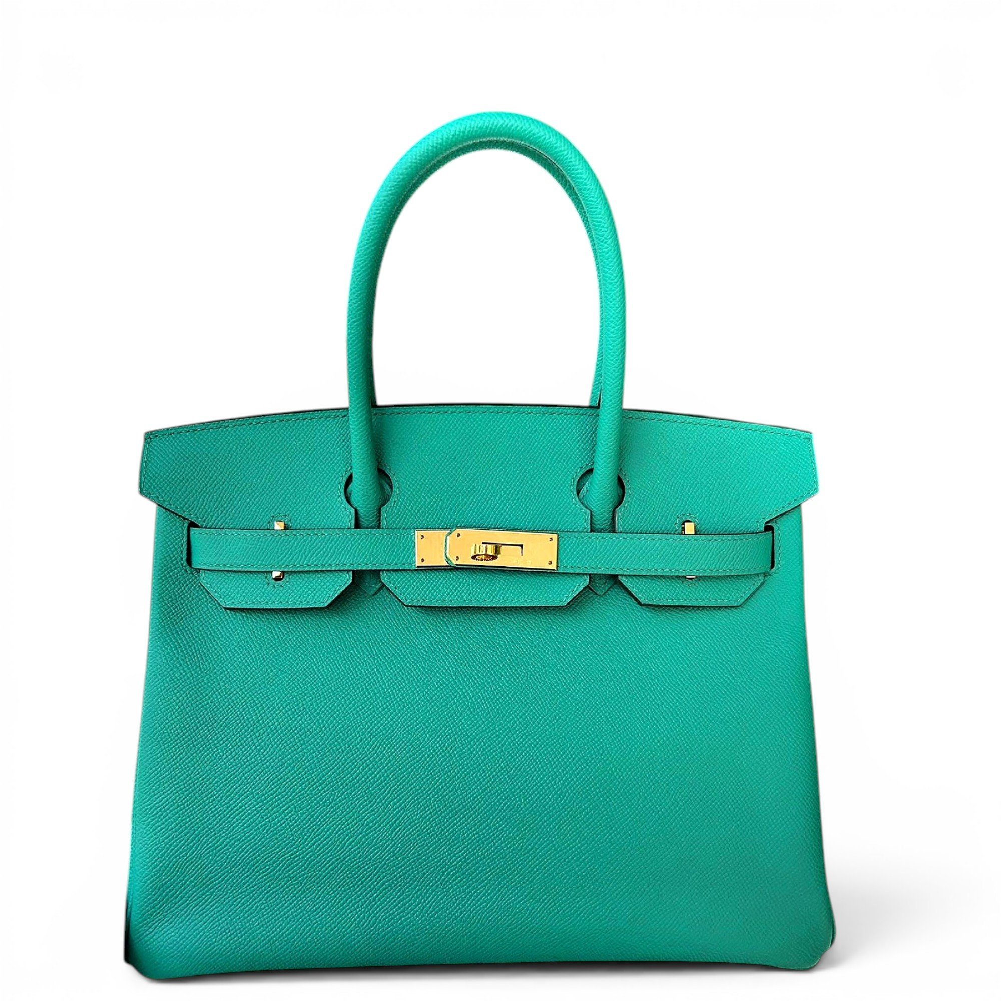 Birkin 30 leather handbag