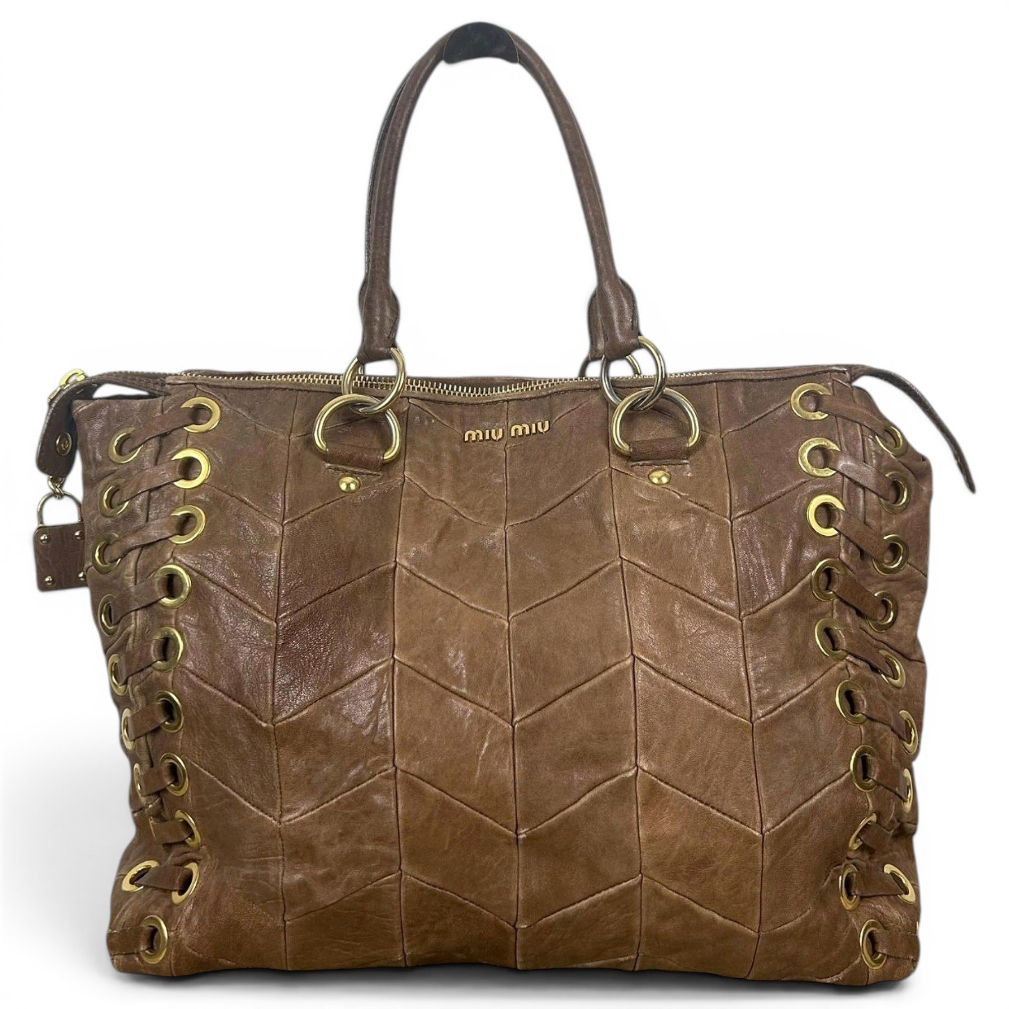Miu Miu Bow bag leather handbag