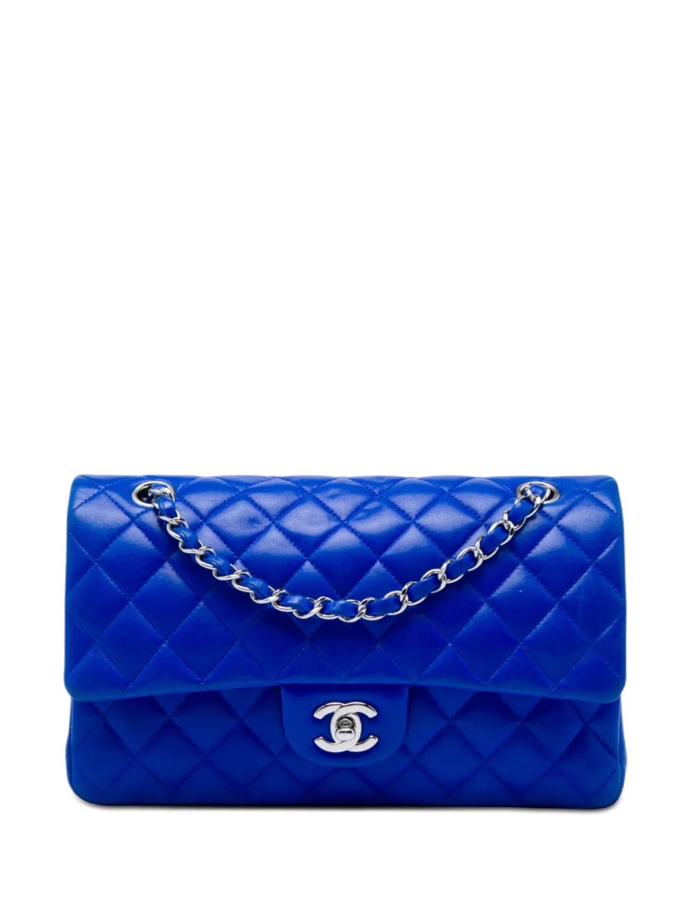 2009-2010 Medium Classic Lambskin Double Flap shoulder bag