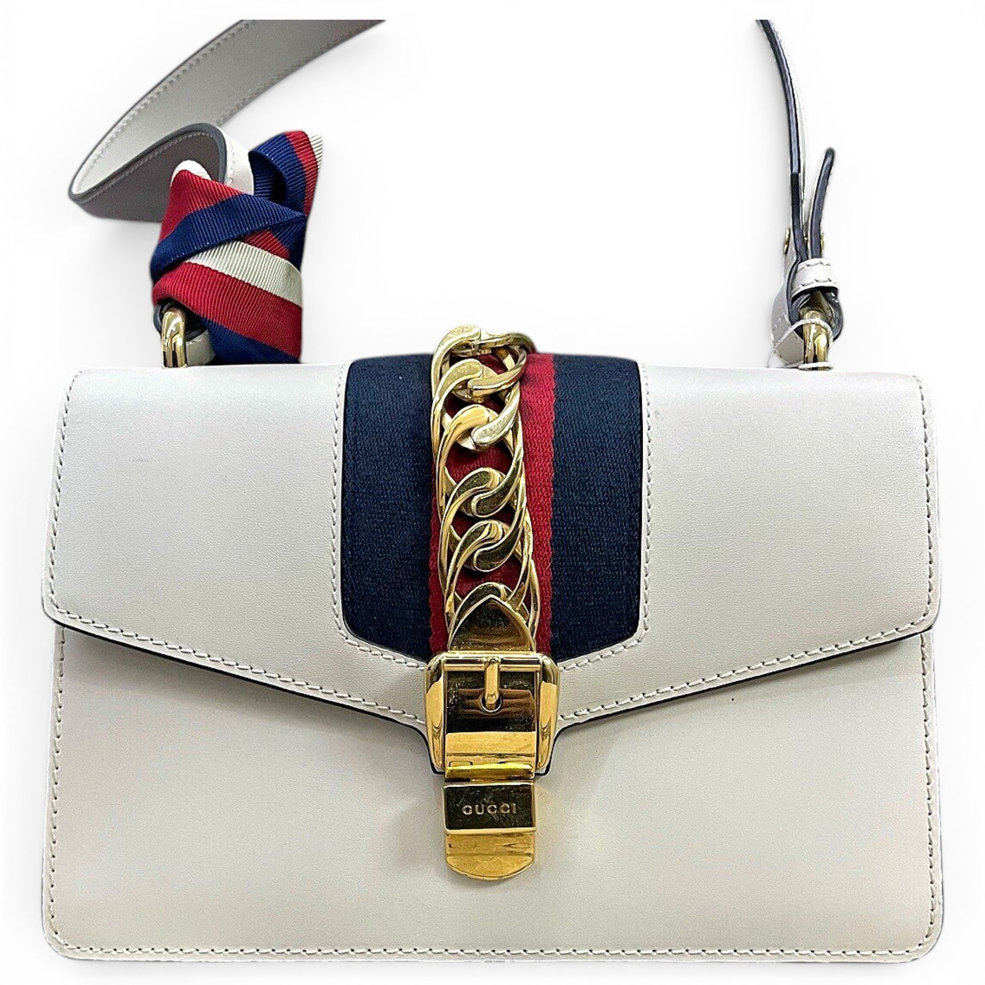 Sylvie Top Handle leather crossbody bag