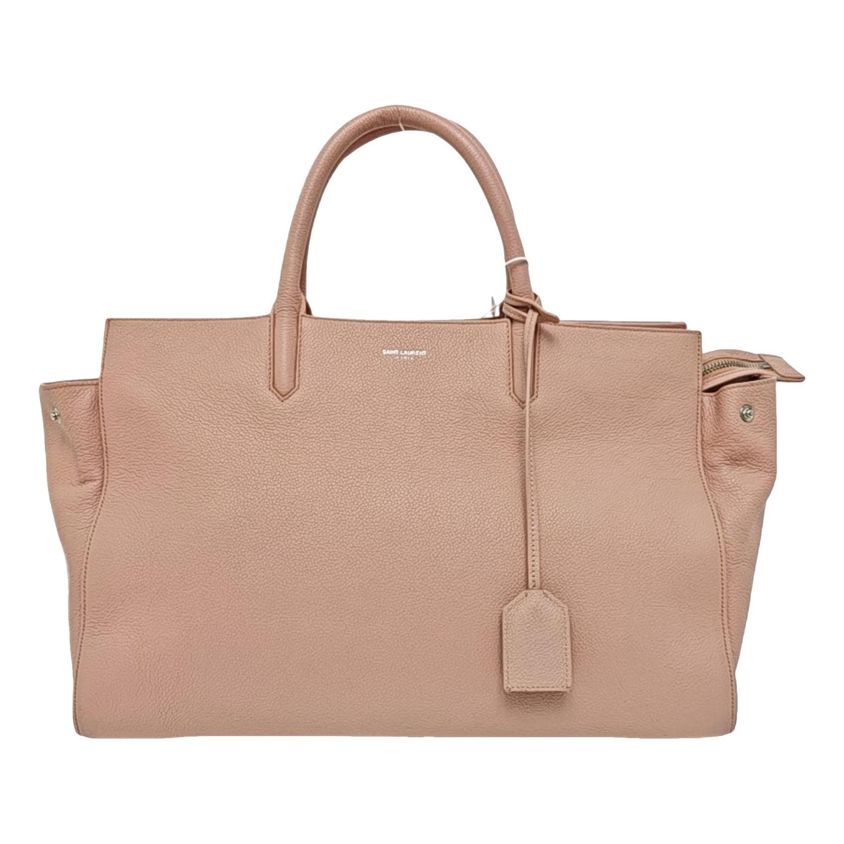 Cabas Rive Gauche leather handbag