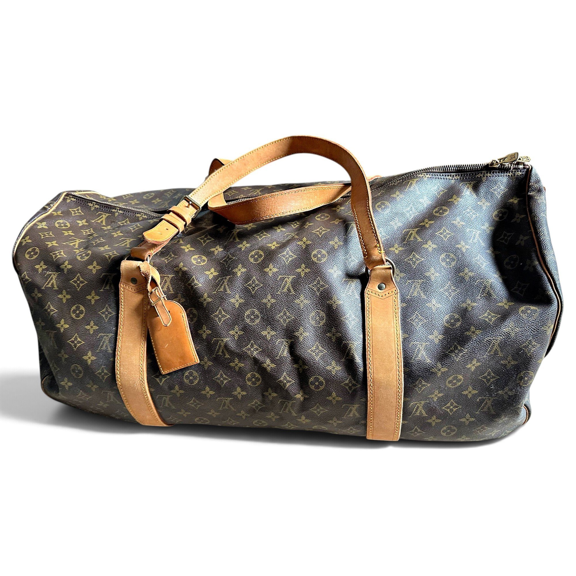 Keepall leather 48h bag