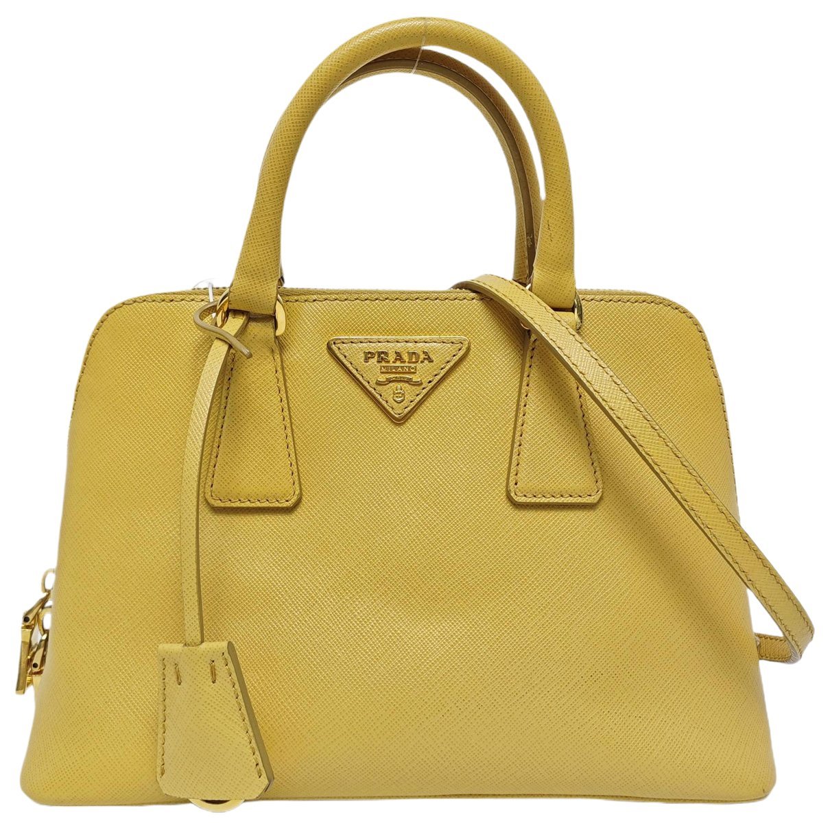 Promenade leather handbag