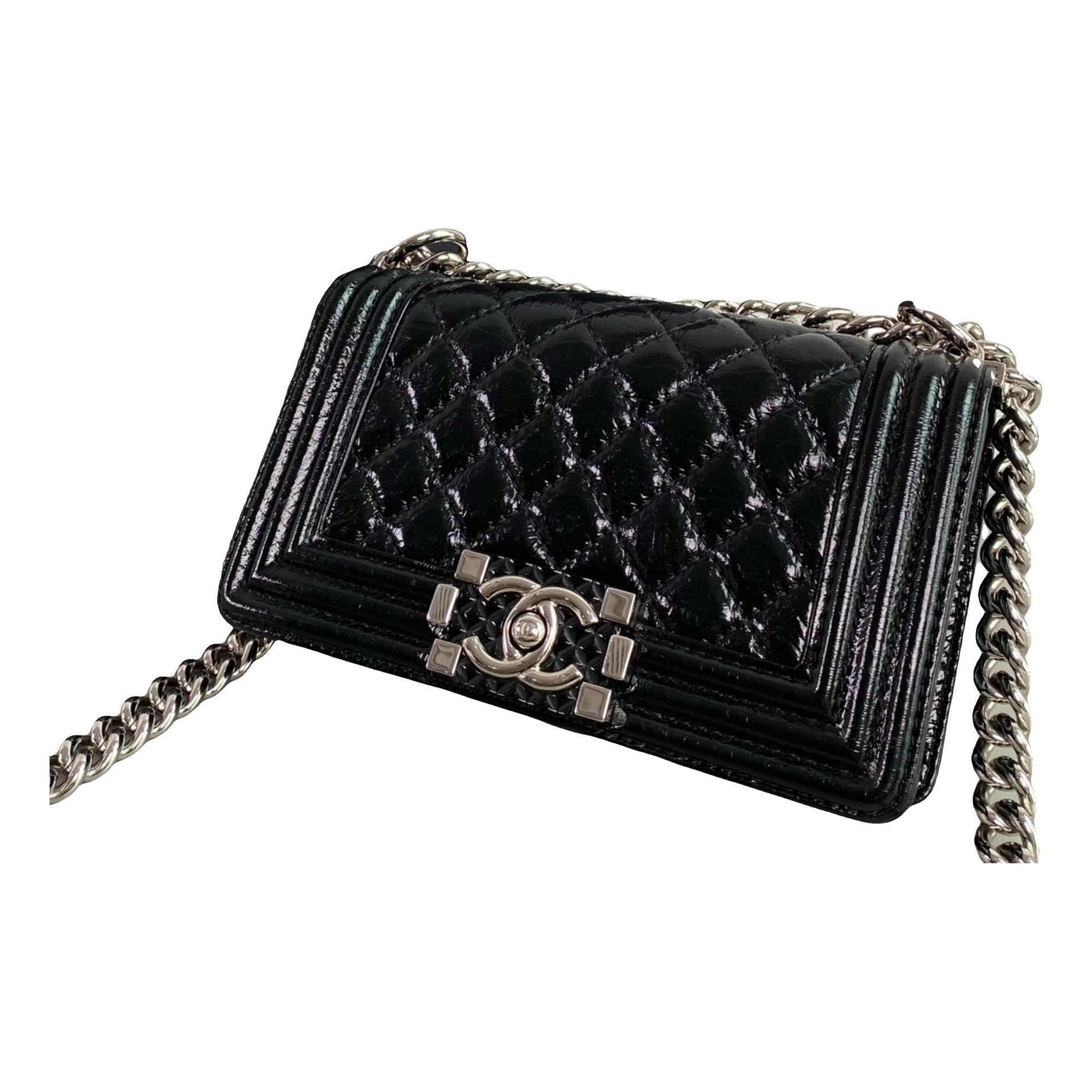 Boy leather crossbody bag