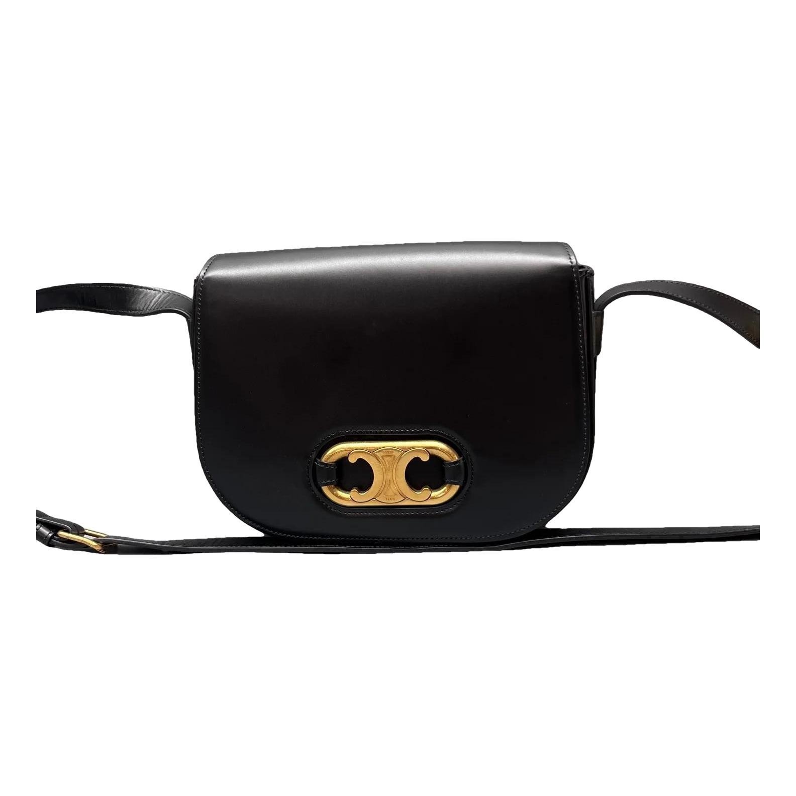 Triomphe Maillon leather satchel