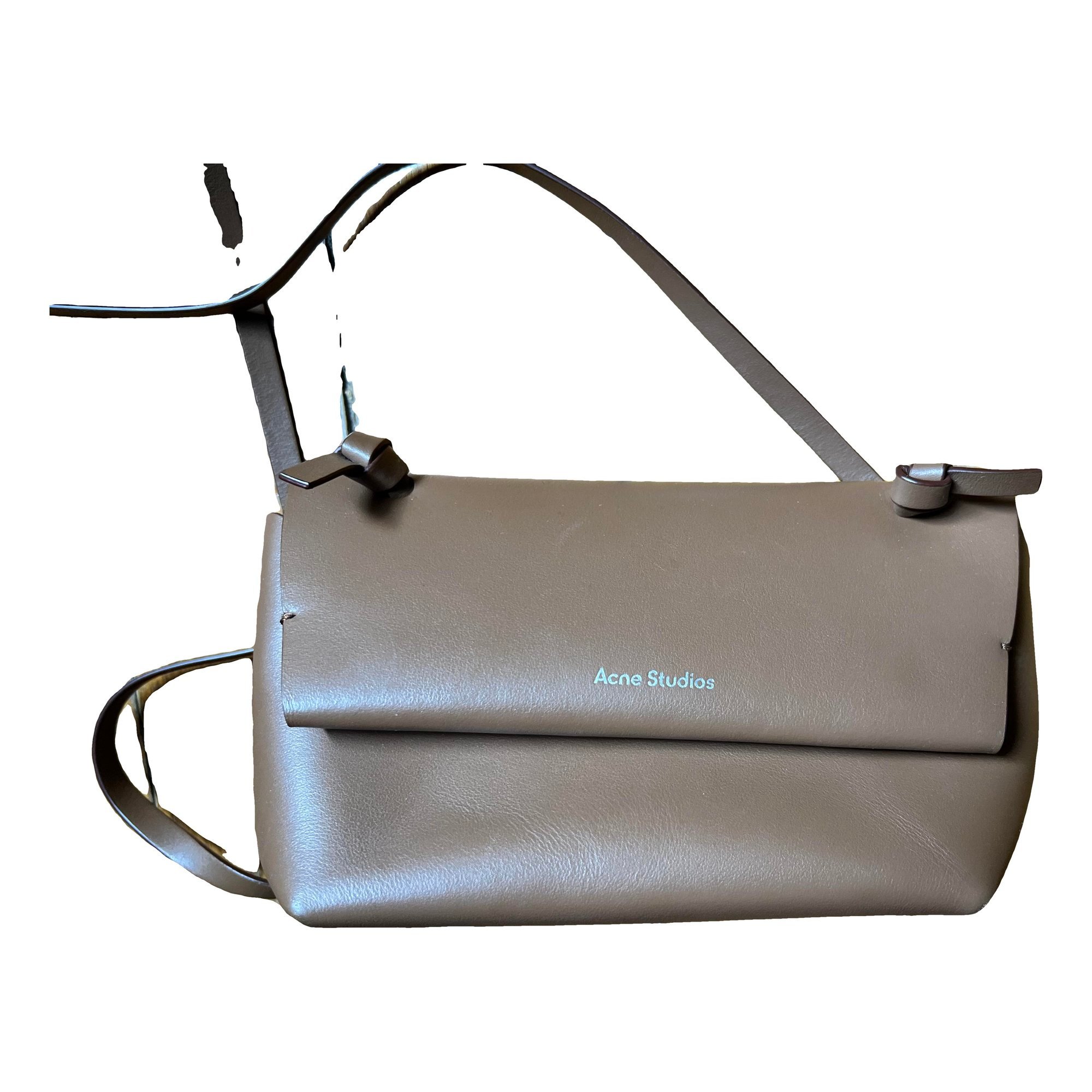 Musubi leather crossbody bag