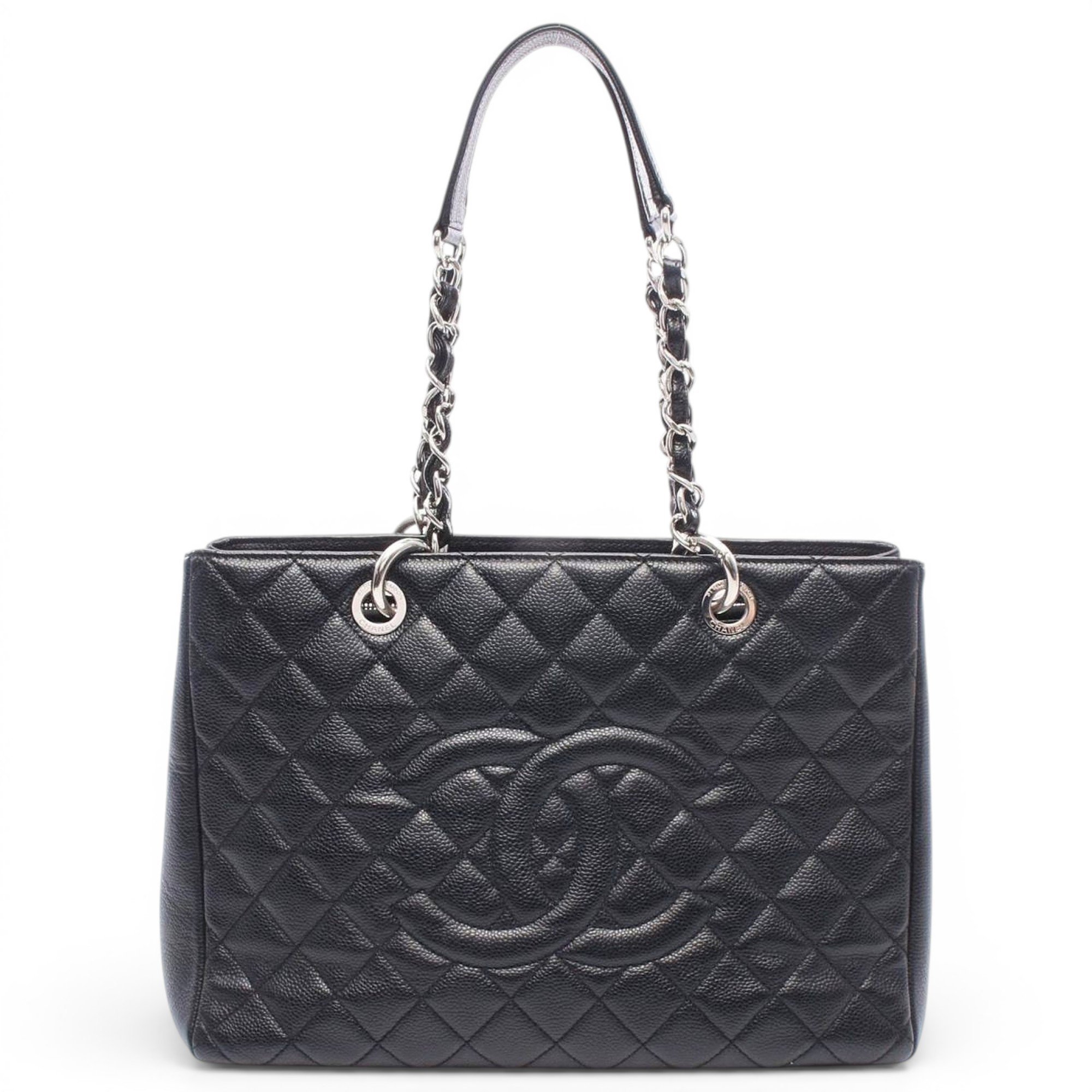 Grand shopping leather tote