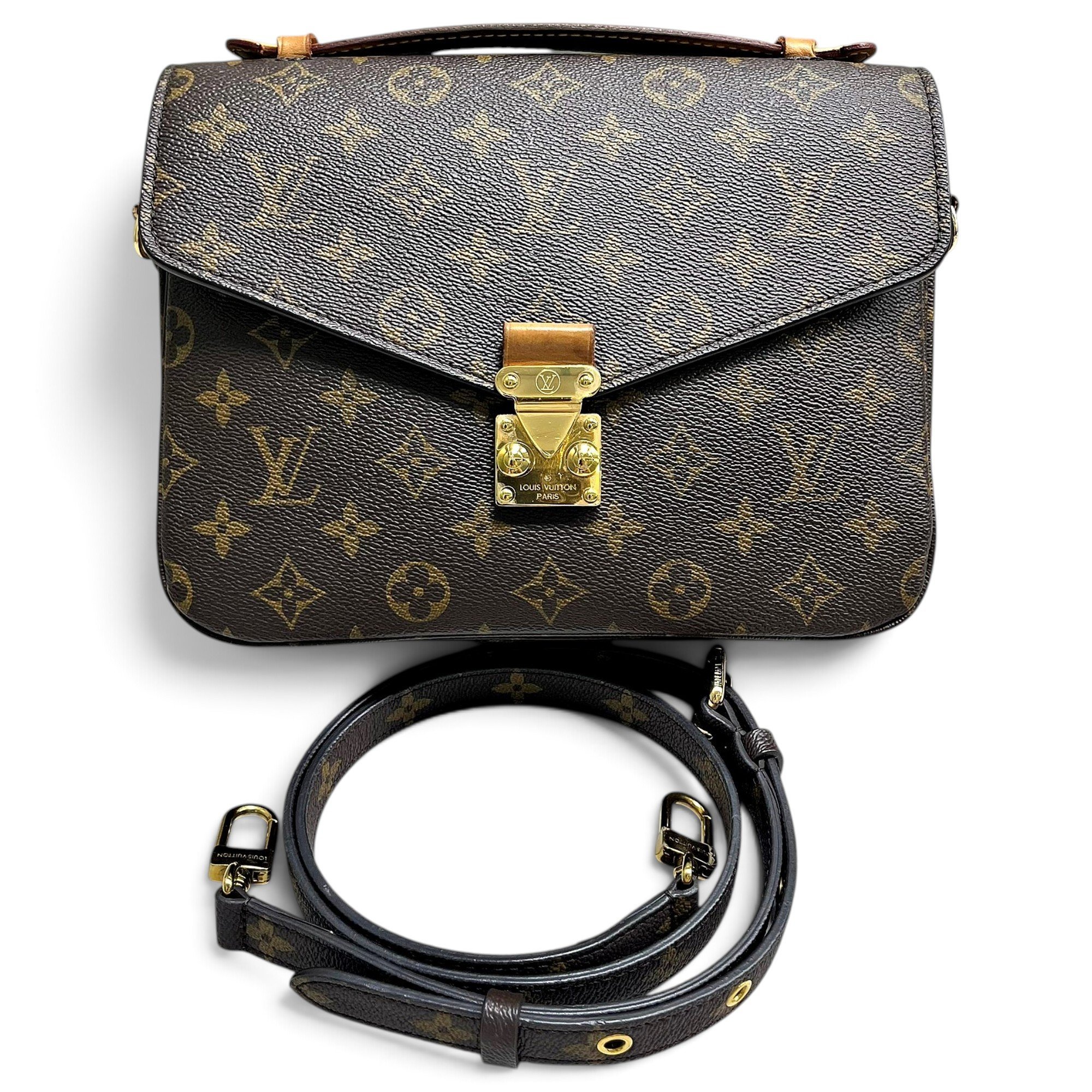 Metis leather handbag