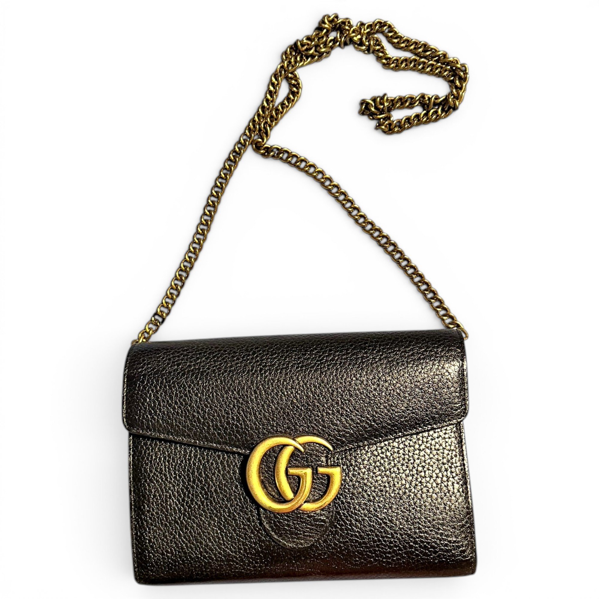 Leather crossbody bag