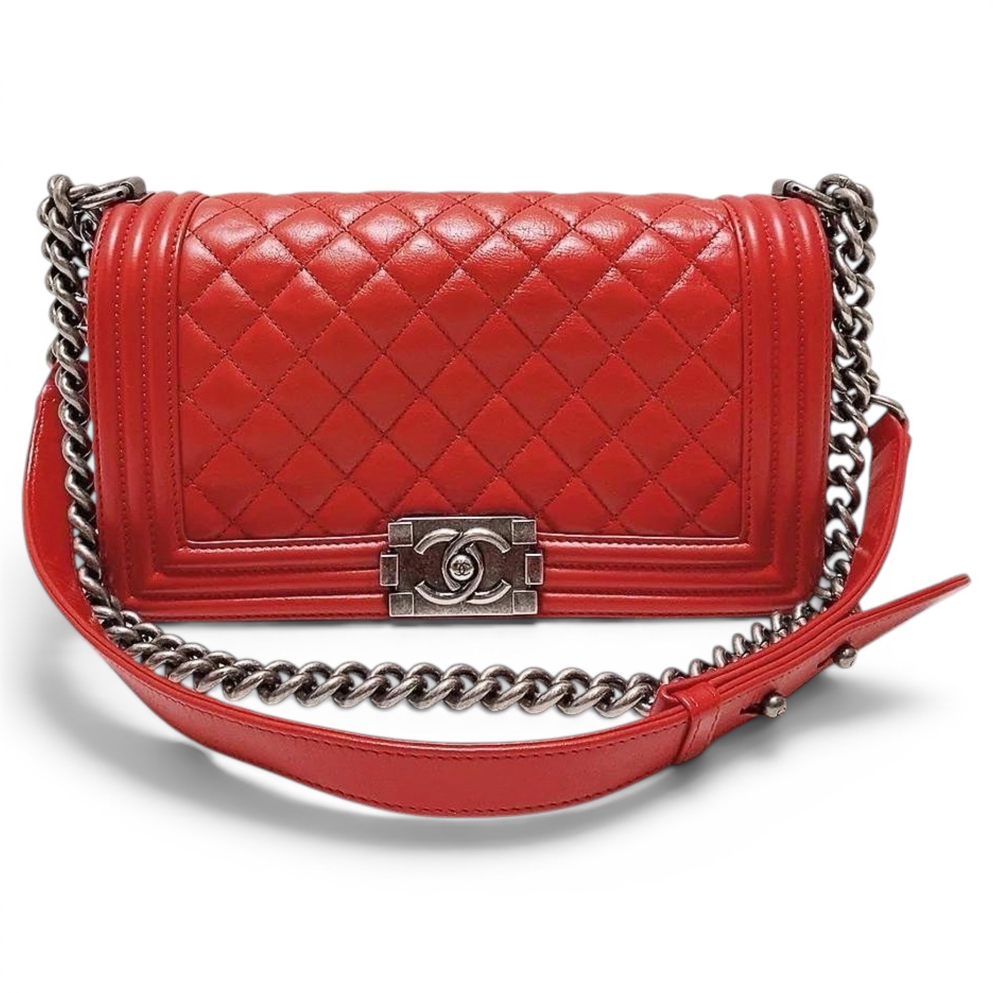 Leather handbag