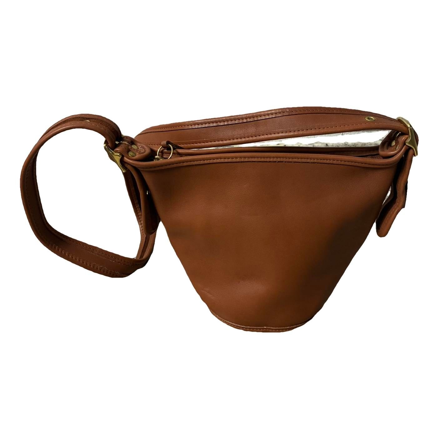 Leather crossbody bag