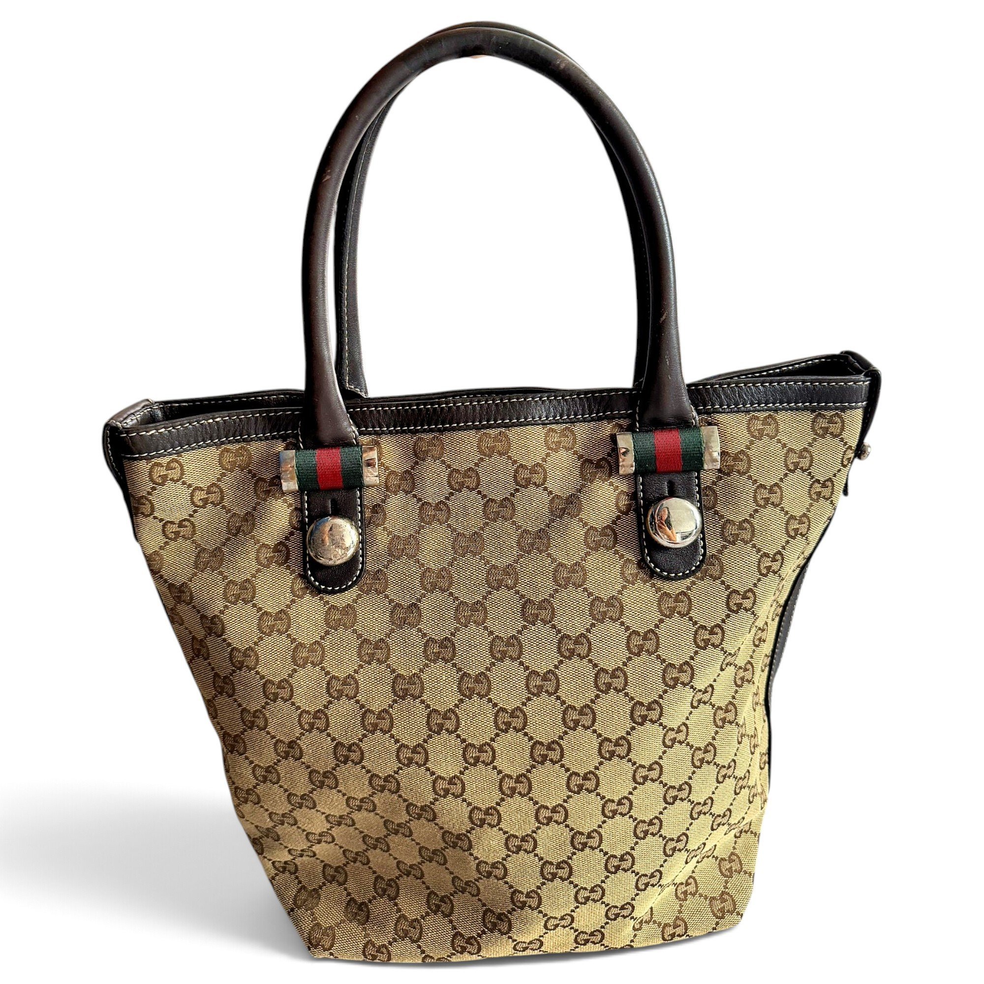 Leather handbag