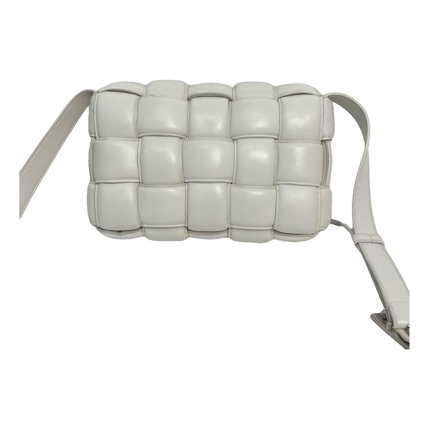 Cassette Padded leather handbag