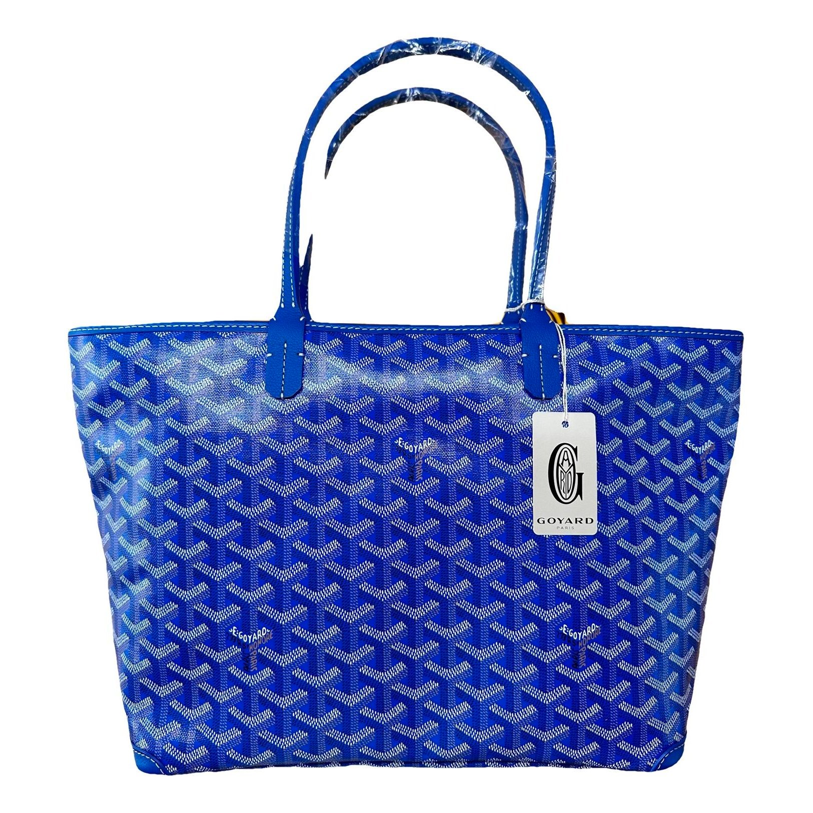 Goyard Artois leather handbag