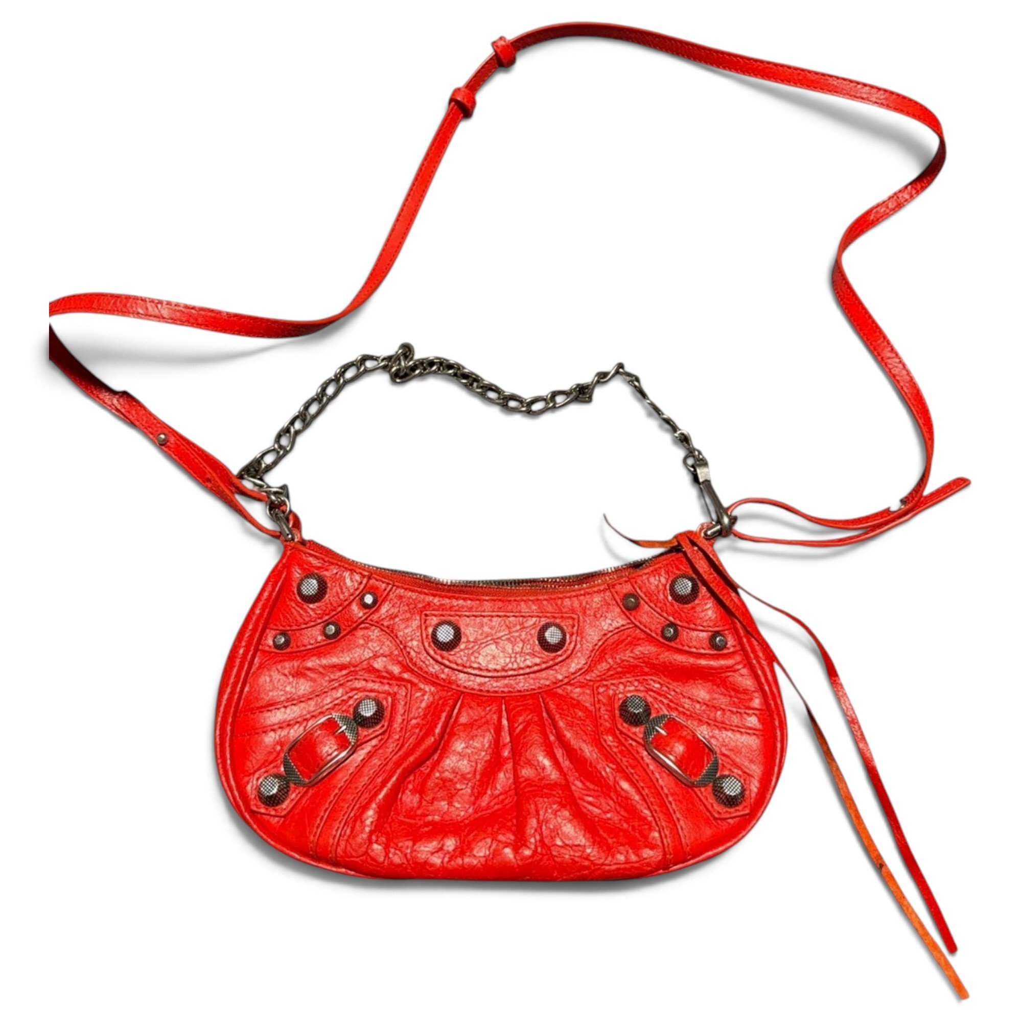 Leather crossbody bag